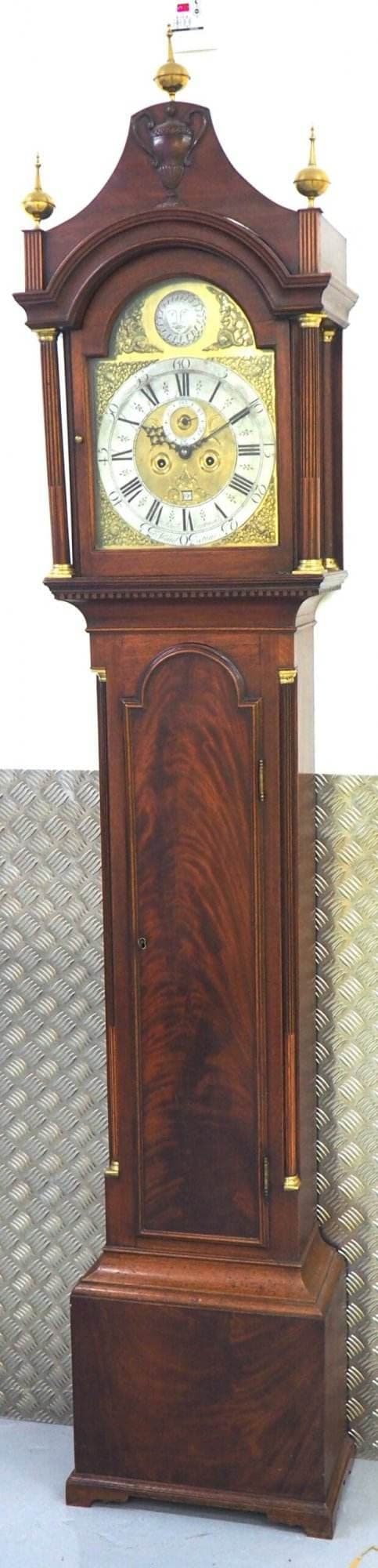 Georgian Longcase Clock Maidstone Grandfather Clock - Image 2