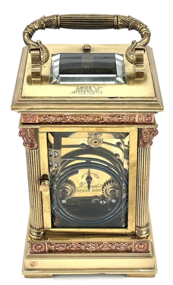 Neo-Classical Antique French 8-Day Carriage