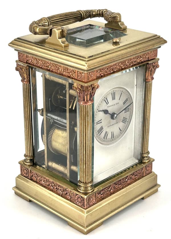 Neo-Classical Antique French 8-Day Carriage