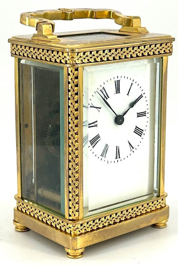 Fabulous Victorian Antique Carriage Clock – French 8-Day Carriage Clock C1880 - Image 2