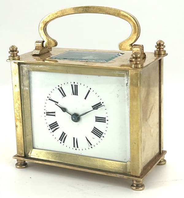 Lovely Antique Rectangle Carriage Clock – Ca1900 - Image 4