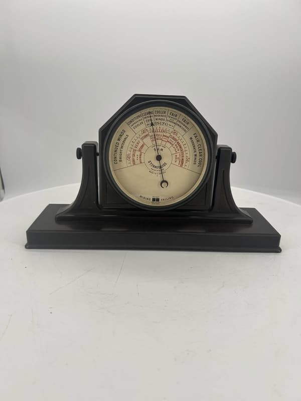 Art Deco Bakelite Desk Barometer – Ca1930