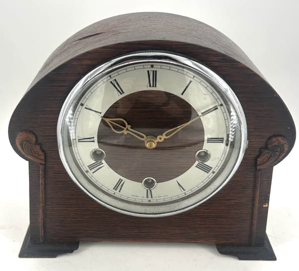 Spectacular Art Deco Smiths Westminster Chime Mantel Clock – ca1940 - Image 4