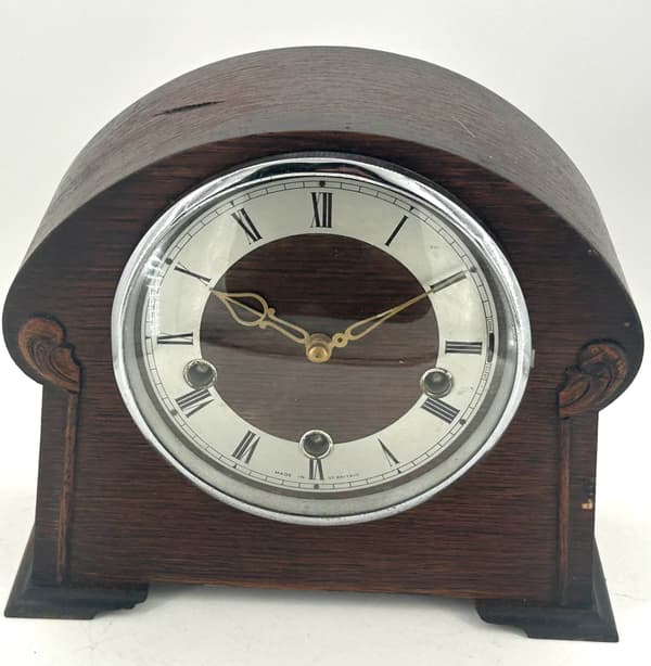 Spectacular Art Deco Smiths Westminster Chime Mantel Clock – ca1940 - Image 2