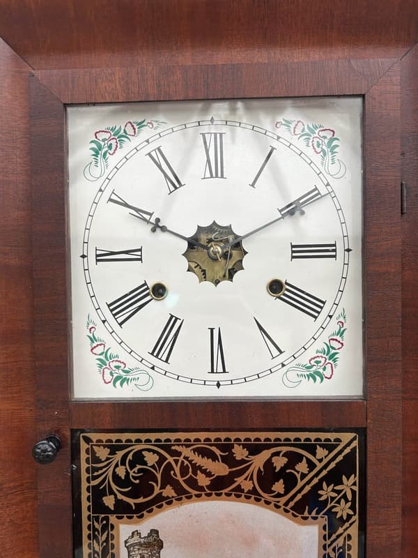 Awesome New Haven Ogee American Wall Clock - ca1880 - Image 3