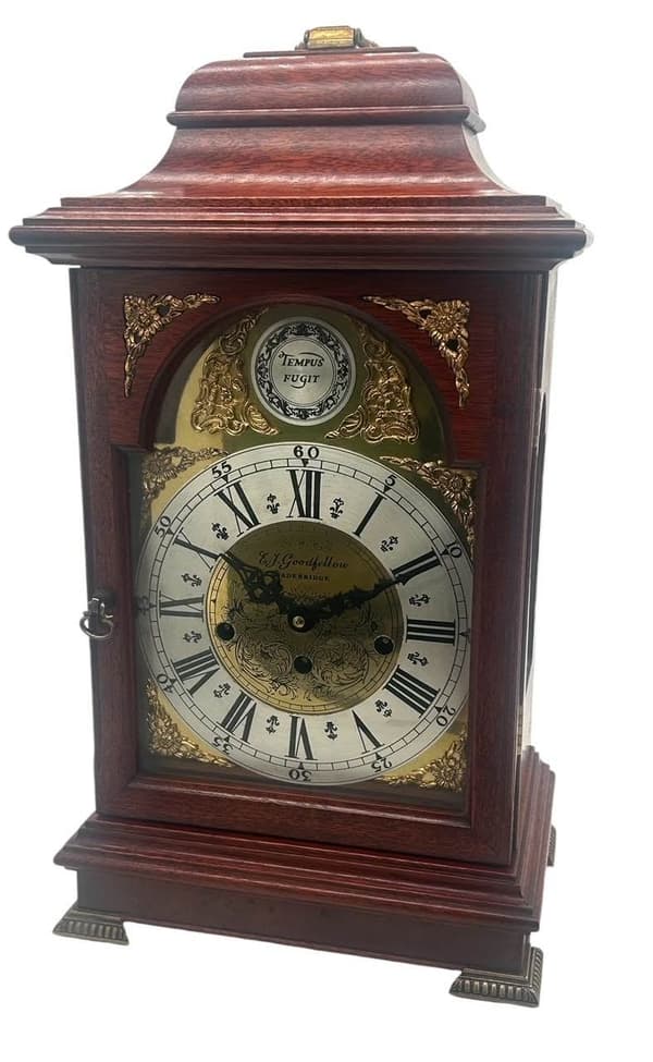 Fabulous Musical Westminster Chime Bracket Clock – 8 Day musical Clock - Image 4