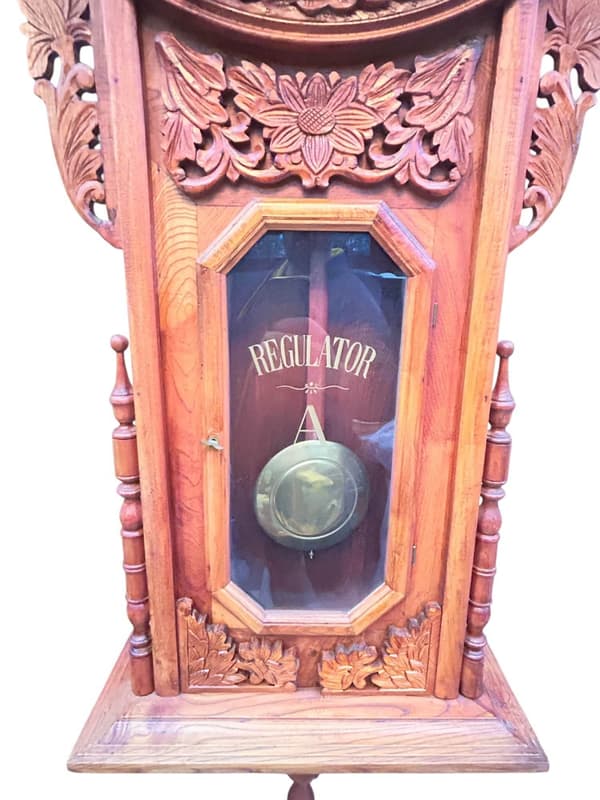 Wonderful American Ansonia Regulator Wall clock – ca1890 - Image 2