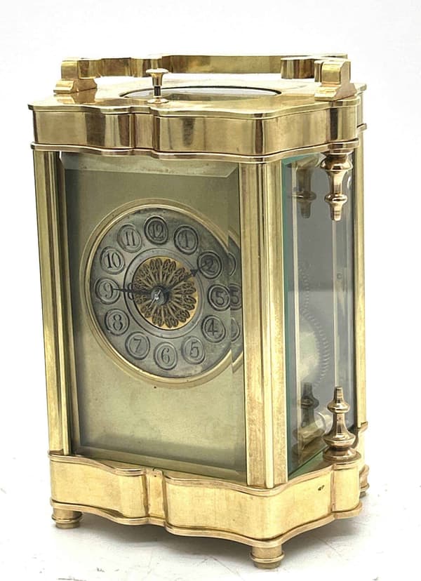 Exquisite Antique French Repeater Carriage Clock – ca1890 - Image 4