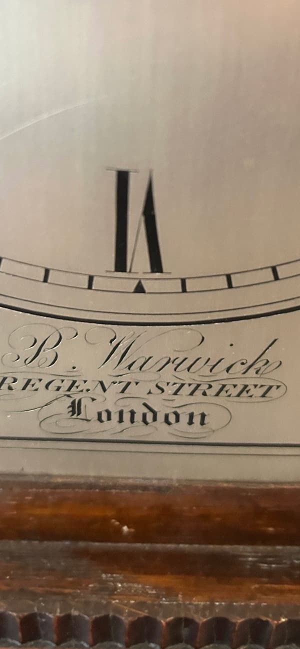 Regent Street, London Bracket Clock