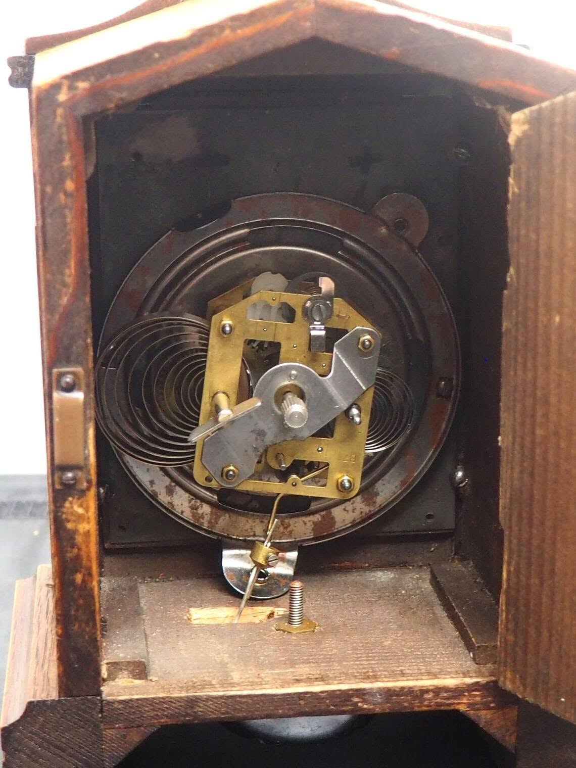 Taken Apart Carriage Clock 1
