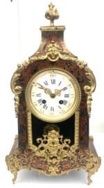 French Boulle Mantel Clock