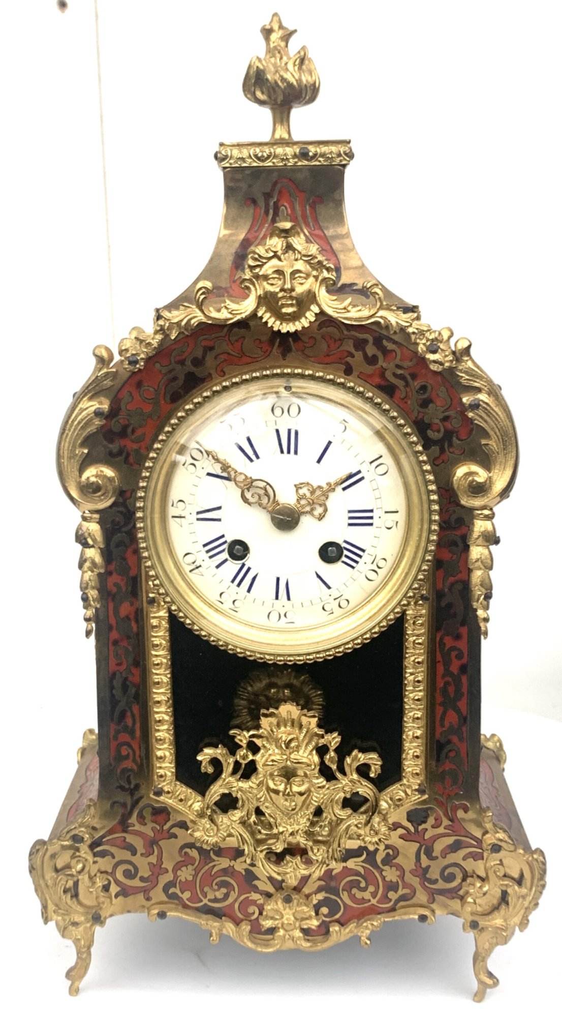 French Boulle Mantel Clock