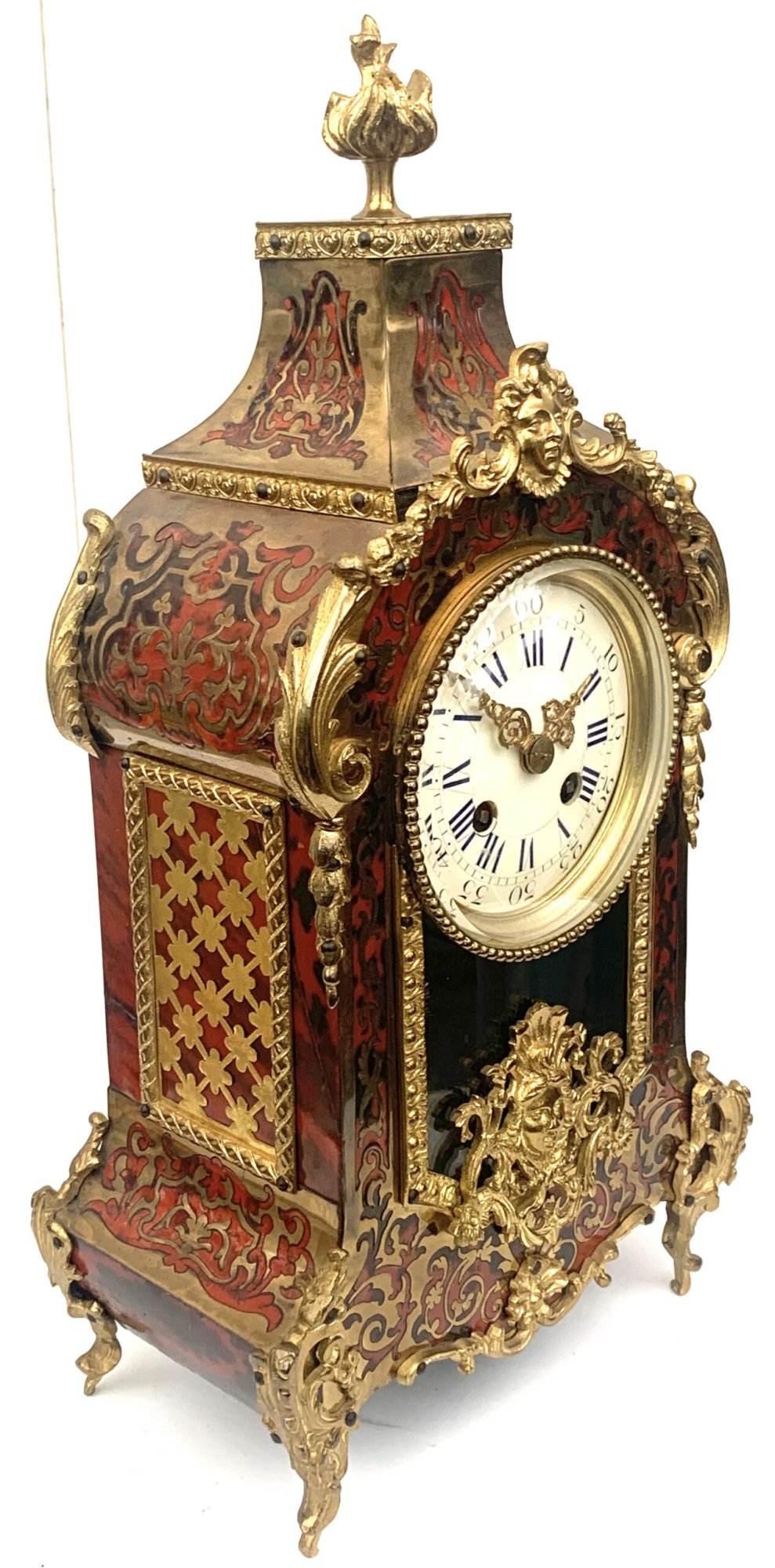 French Boulle Mantel Clock