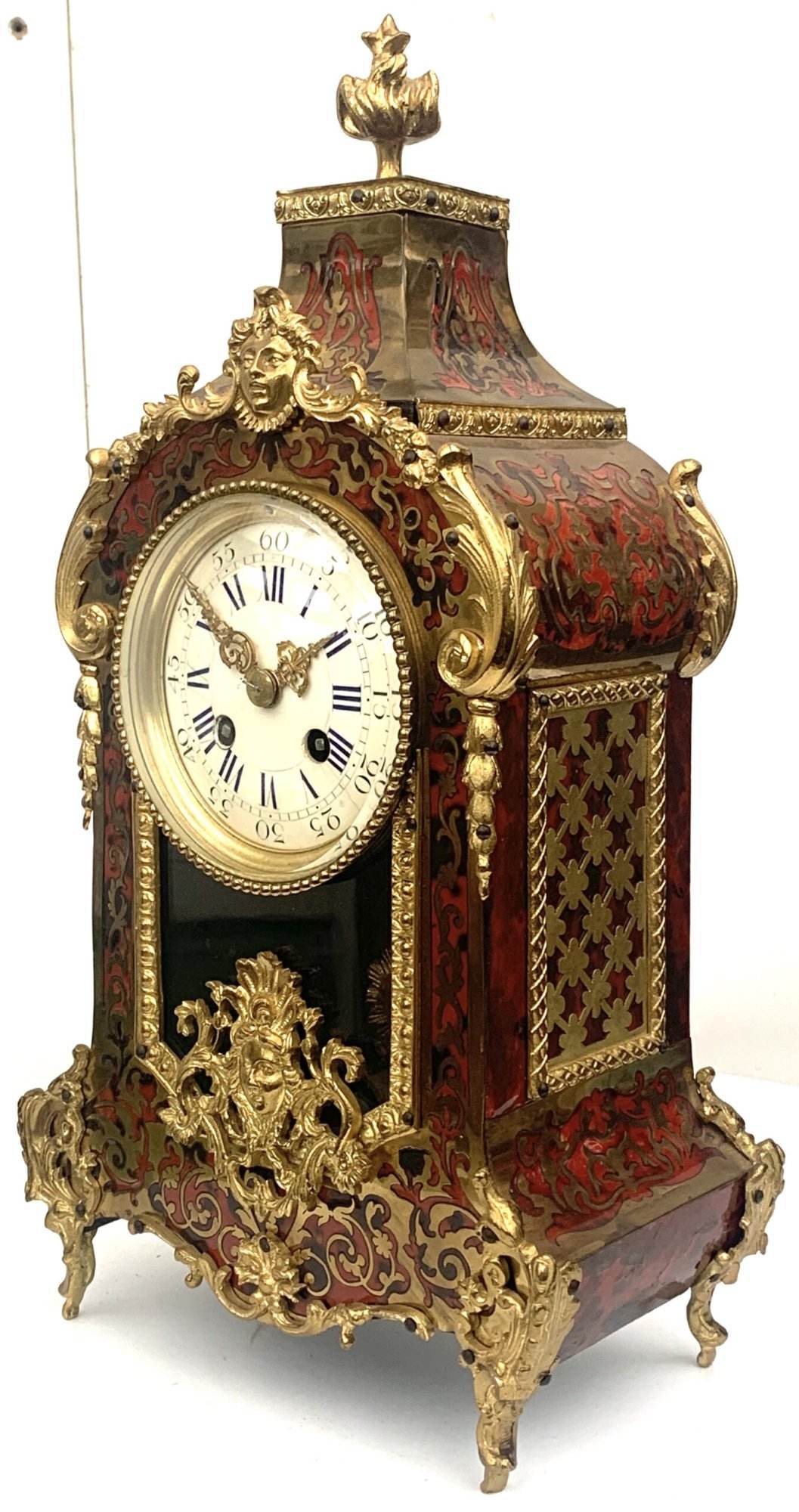 French Boulle Mantel Clock