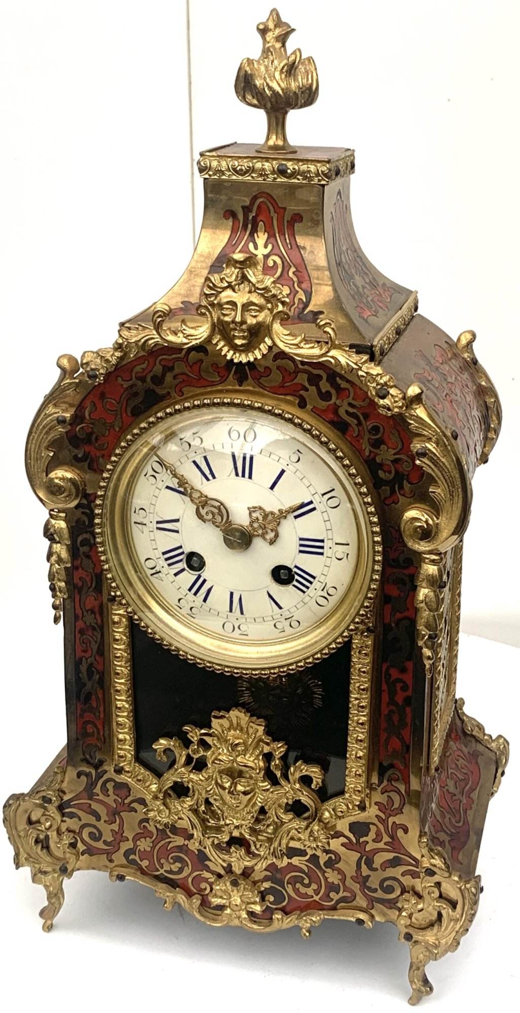 French Boulle Mantel Clock