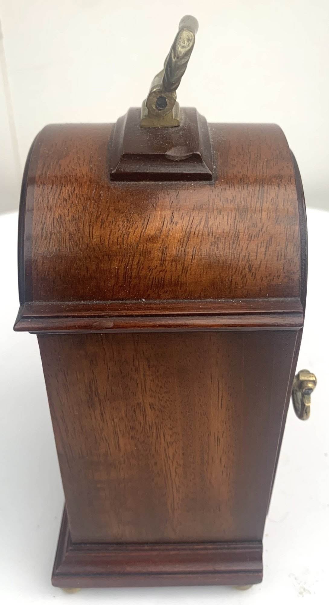 Mahogany Miniature Mantel Clock