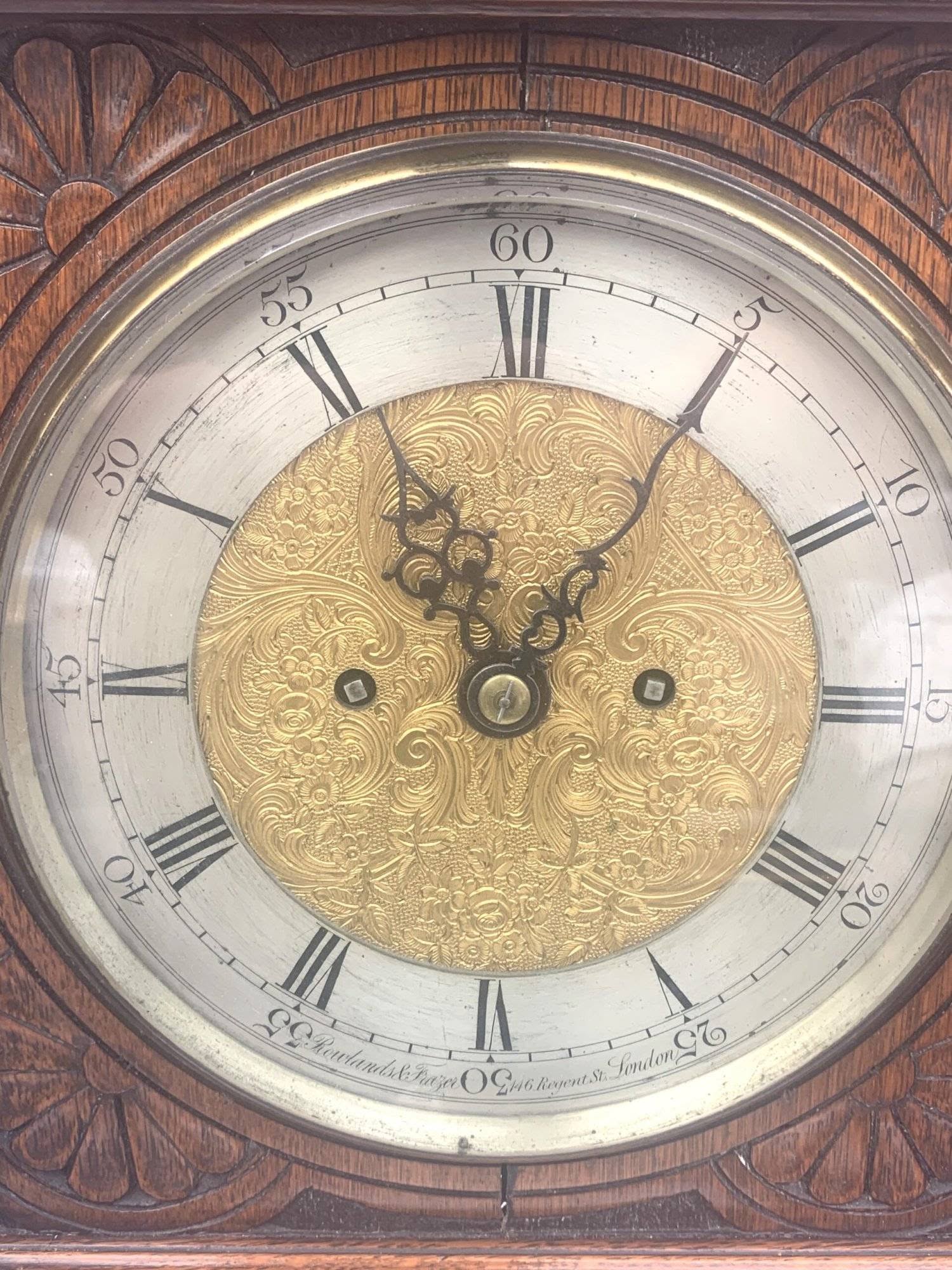 Twin Fusee Bracket Clock