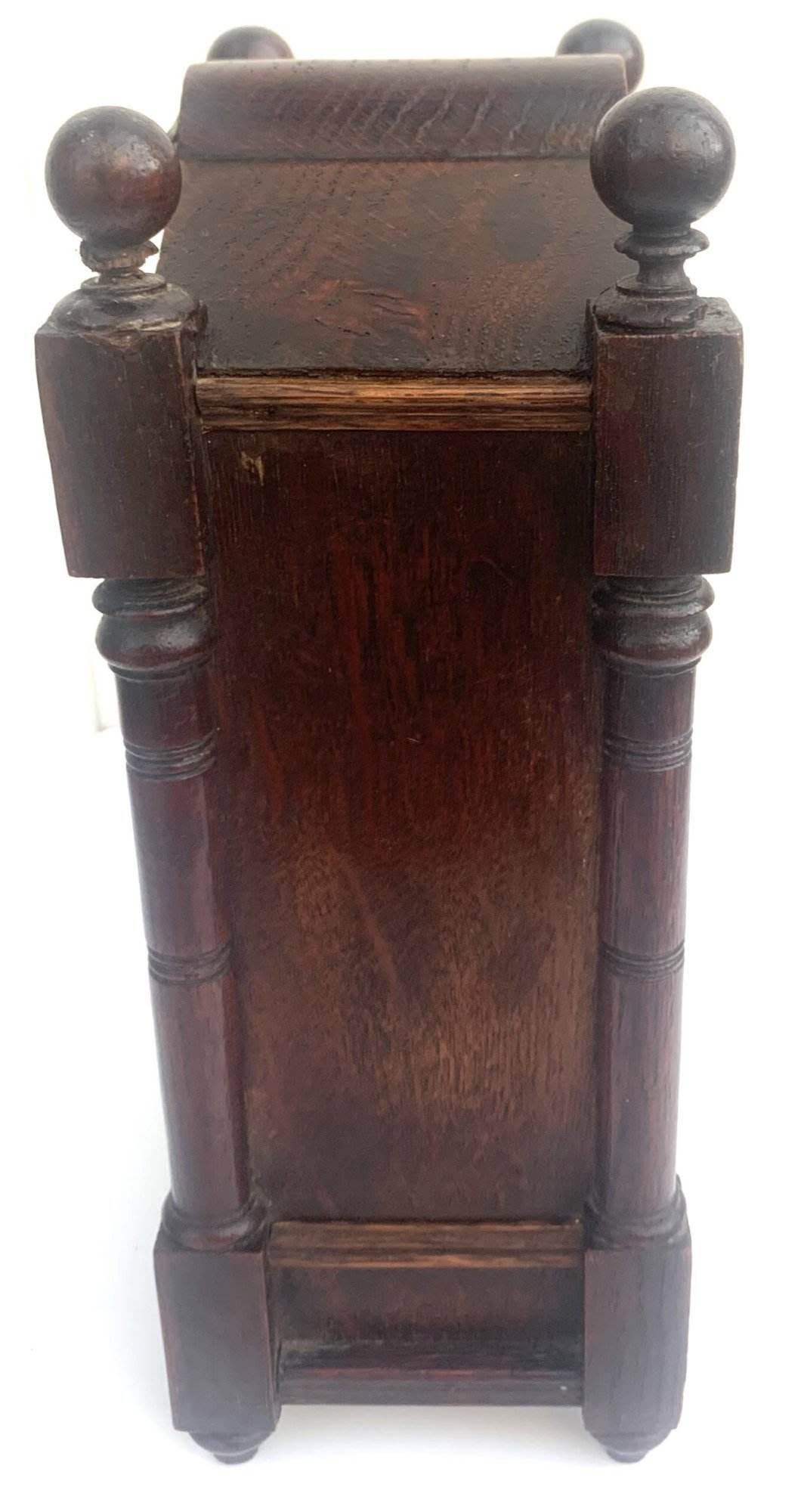 Oak Timepiece Mantel Clock