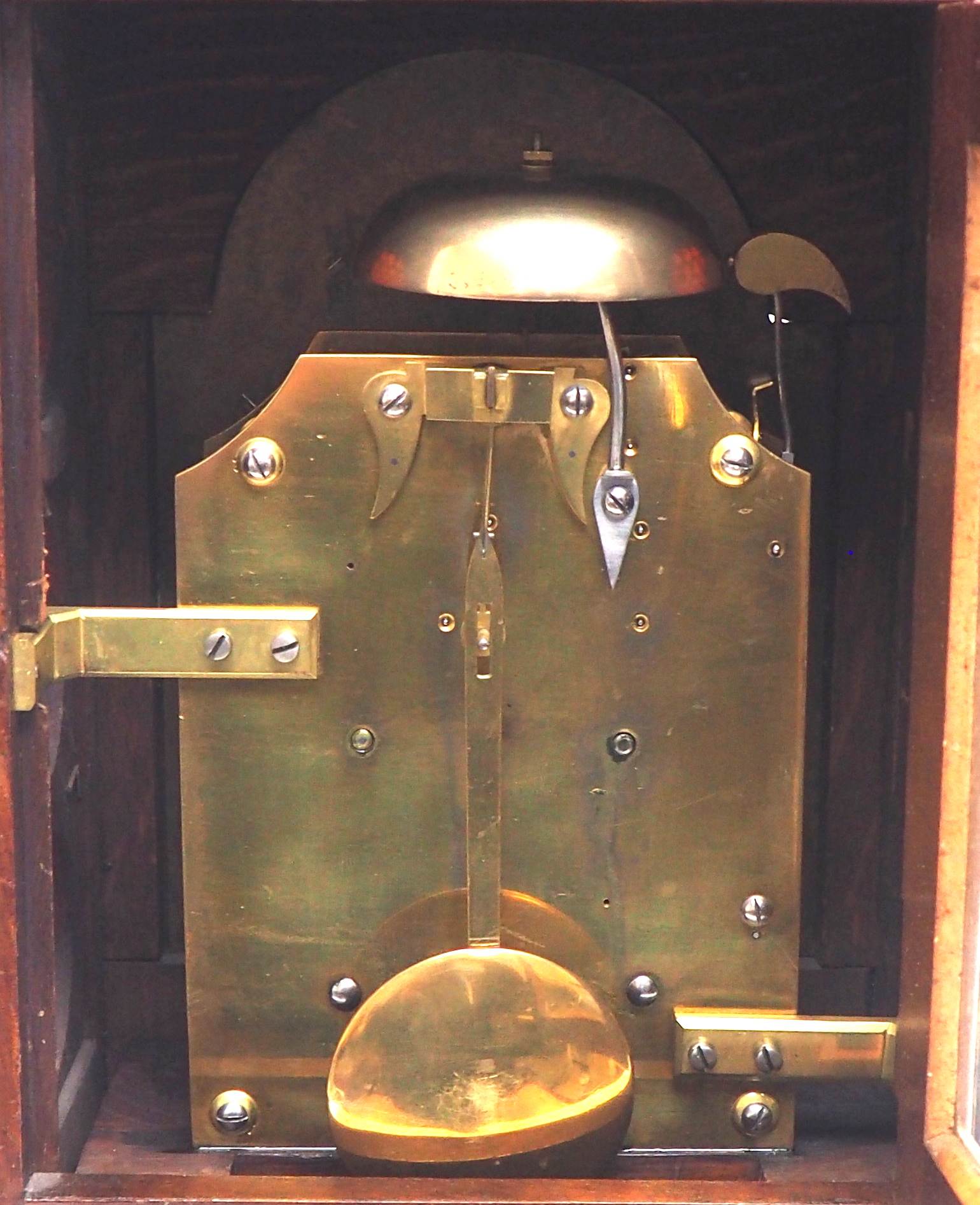 Double Fusee Mantel Clock by