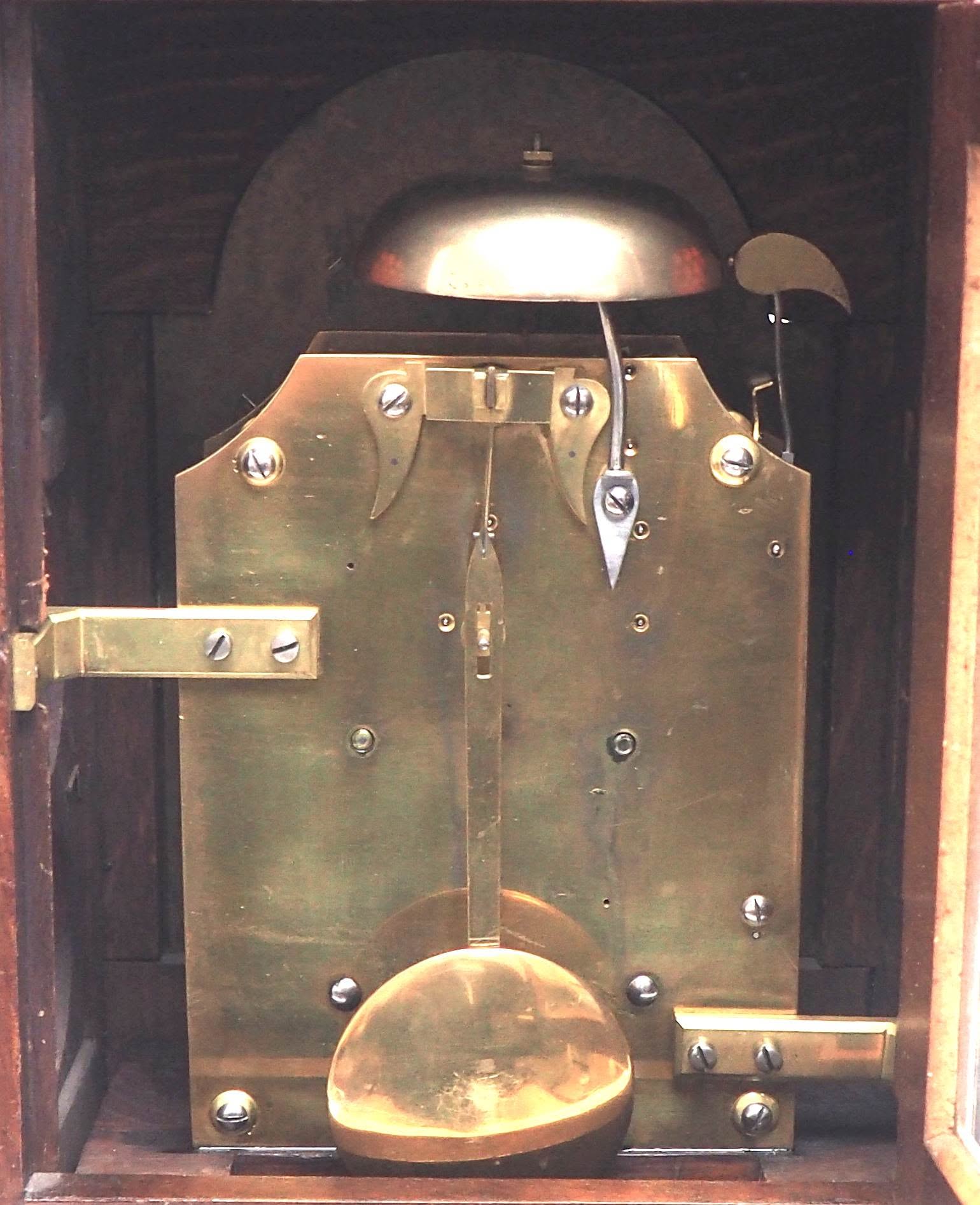 Double Fusee Mantel Clock by