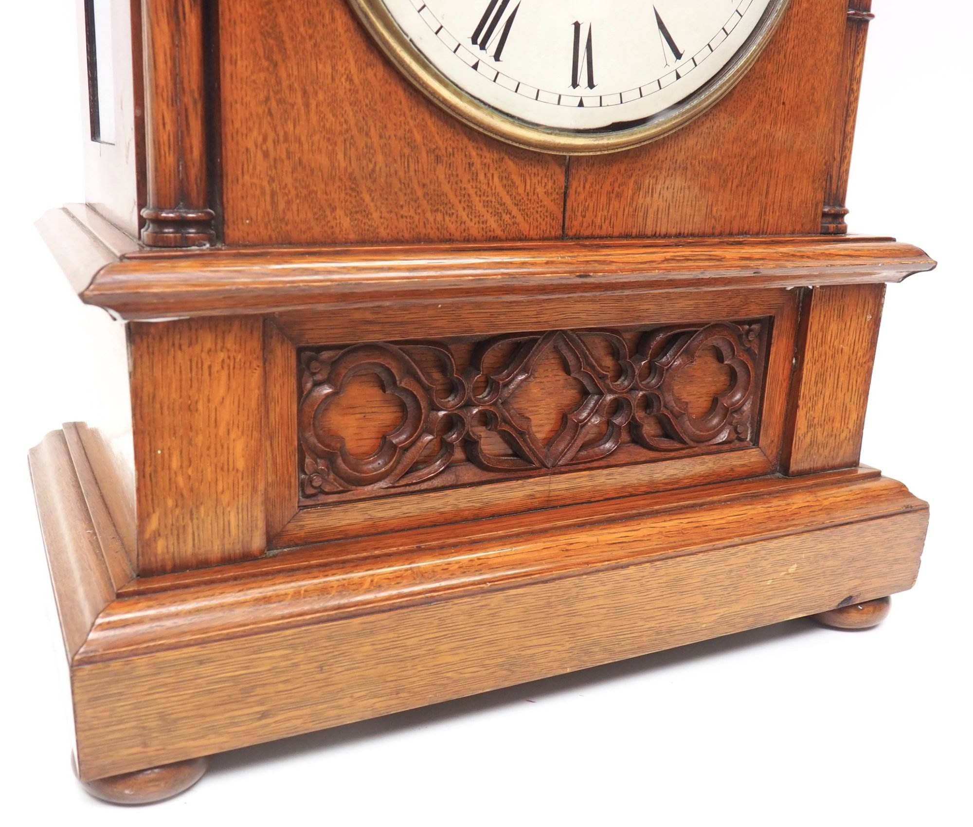 Antique Musical Westminster Chime Bracket Clock 8 Bell Triple Fusee Roskell Liverpool - Image 2