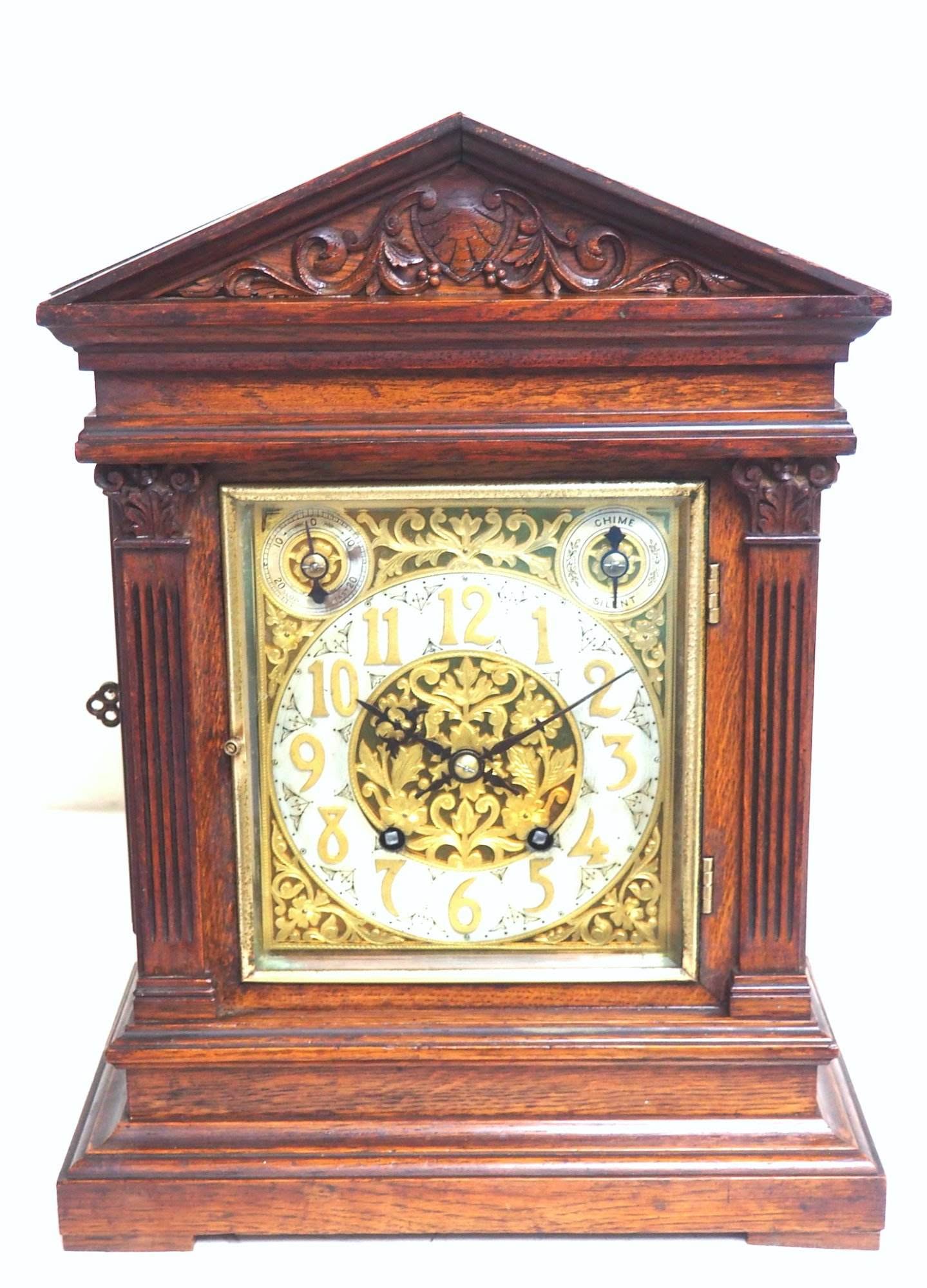 Quarter Striking Bracket Clock by W&H