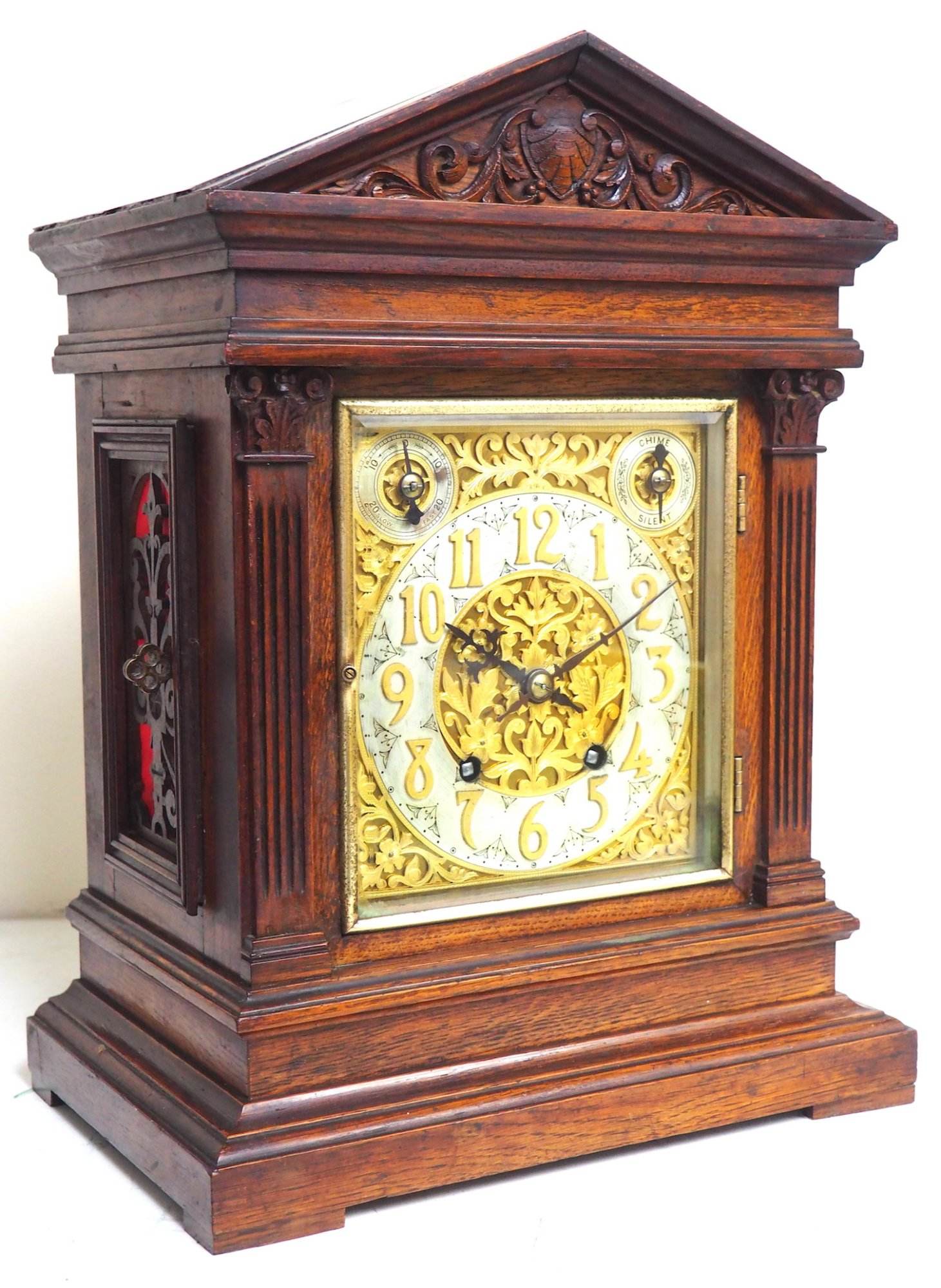 Quarter Striking Bracket Clock by W&H