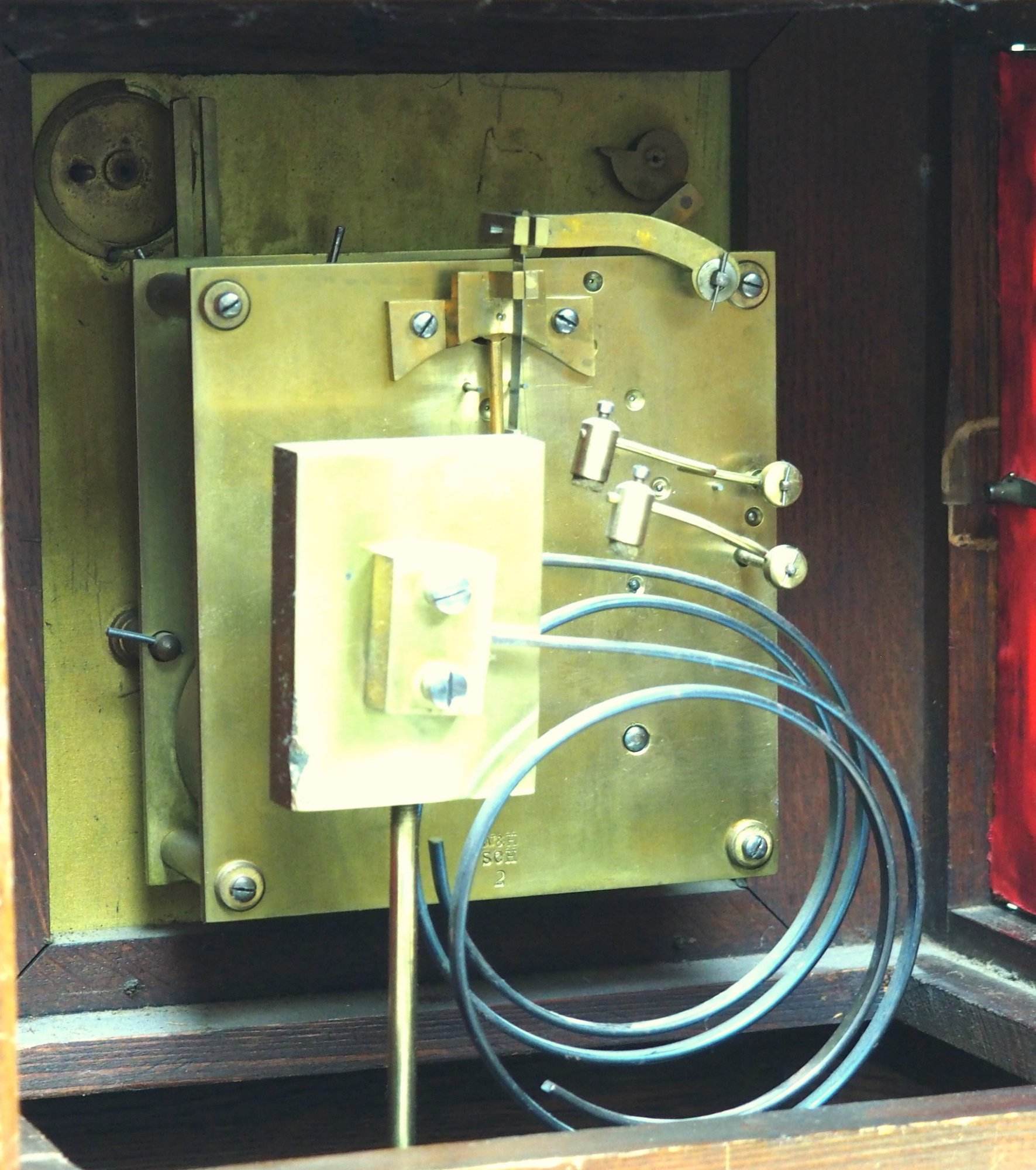 Quarter Striking Bracket Clock by W&H