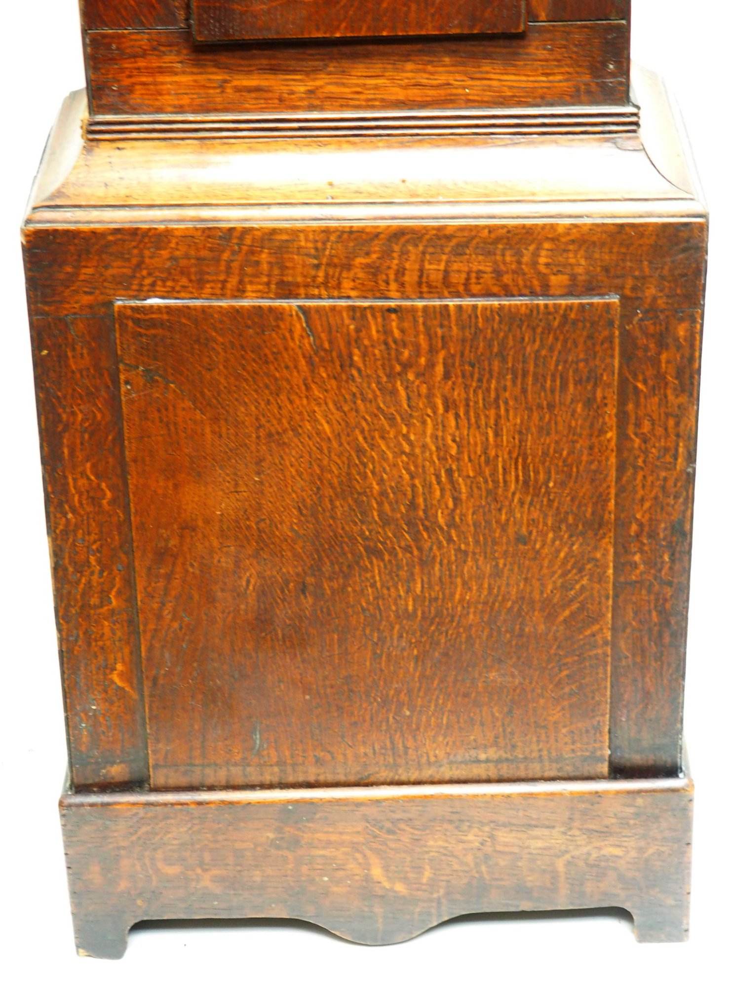 Gloucestershire Grandfather Clock Painted Dial C1820