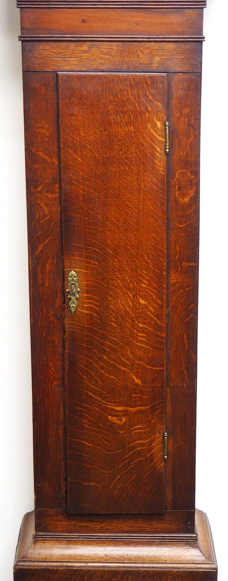 Gloucestershire Grandfather Clock Painted Dial C1820