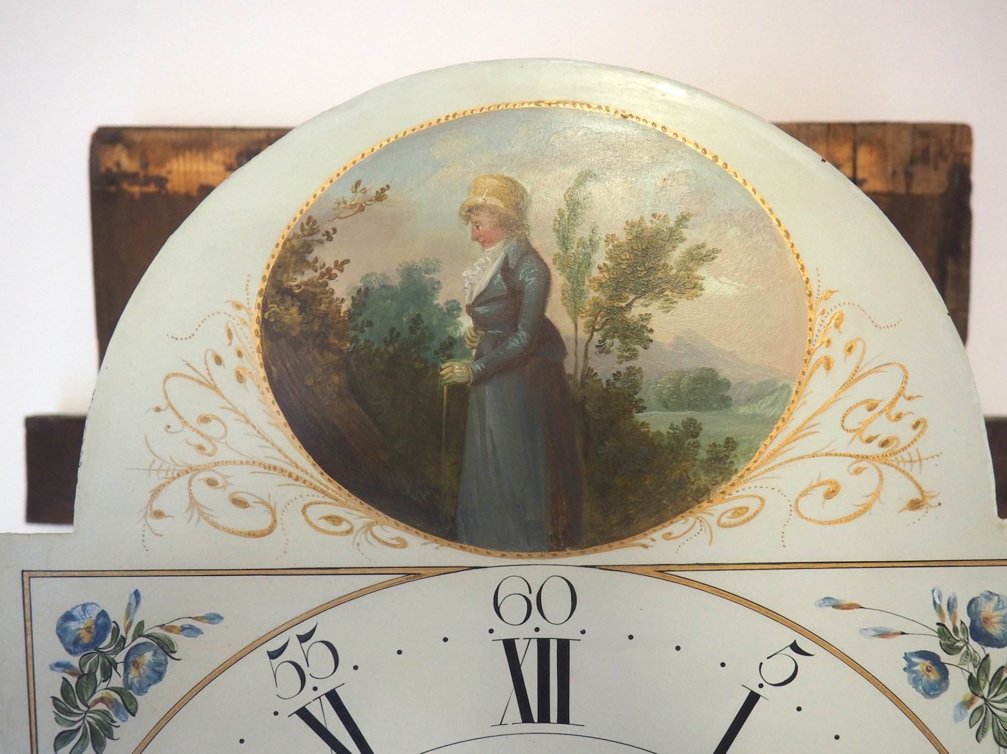 Fine English Longcase Clock Prince Hunslett 8-Day Striking Grandfather Clock Solid Mahogany & Oak Case - Image 3