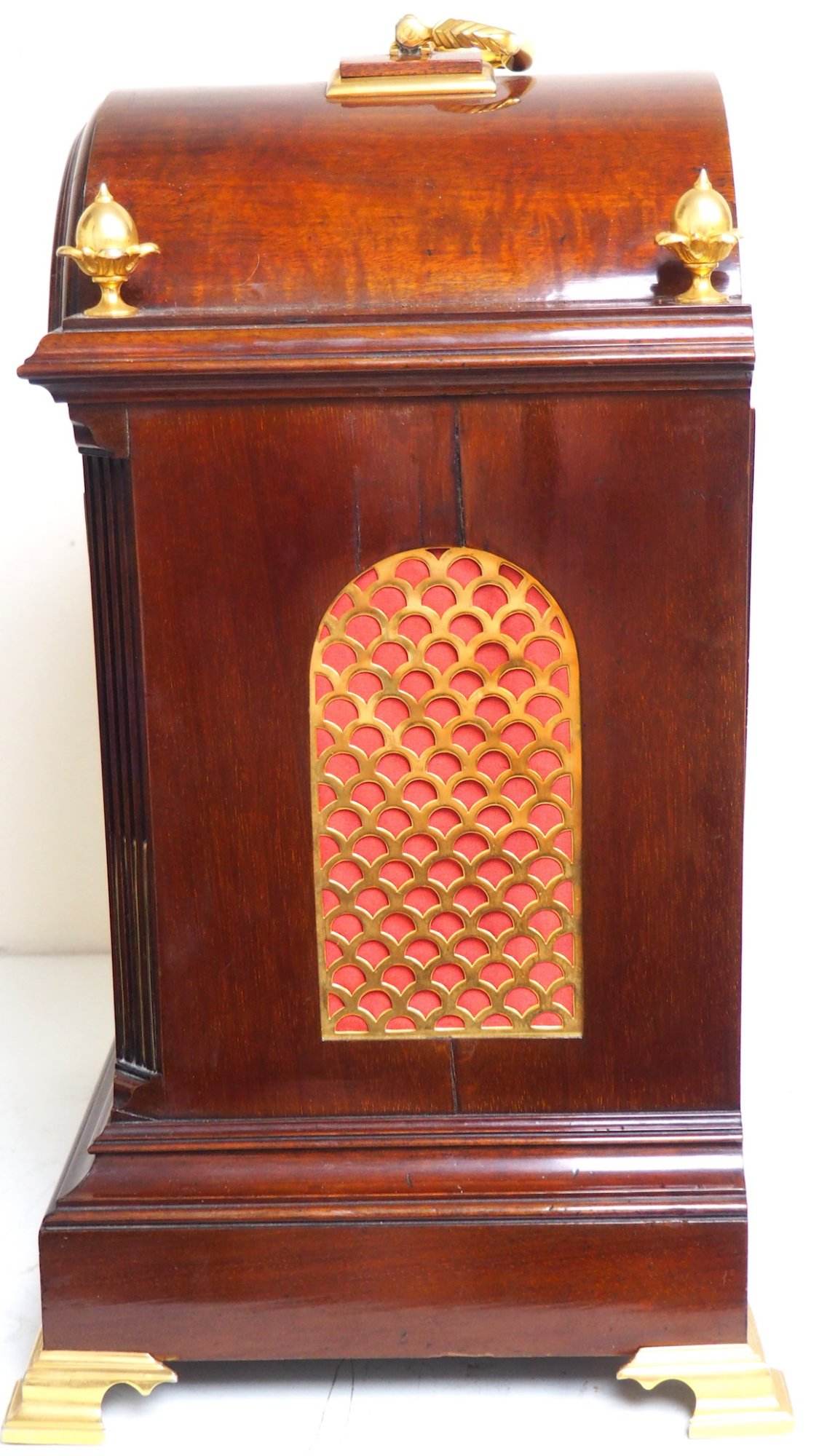 Twin Fusee W J Benson Bracket clock