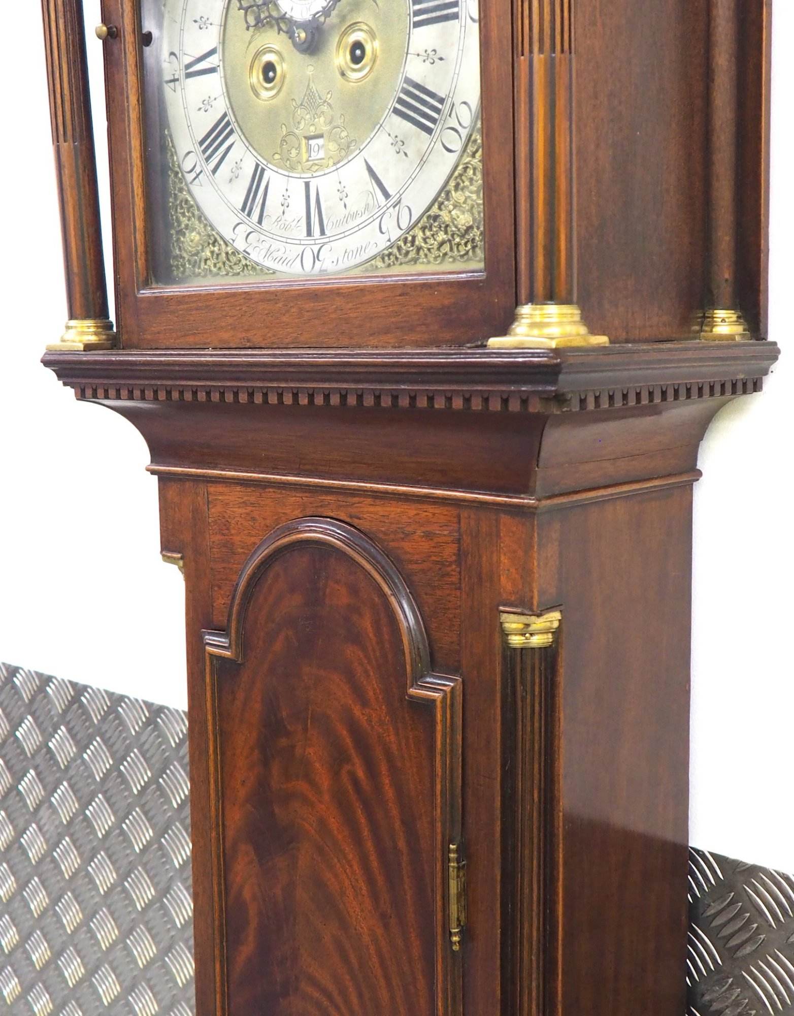 Georgian Longcase Clock Rob Cutbush Maidstone Grandfather Clock - Case
