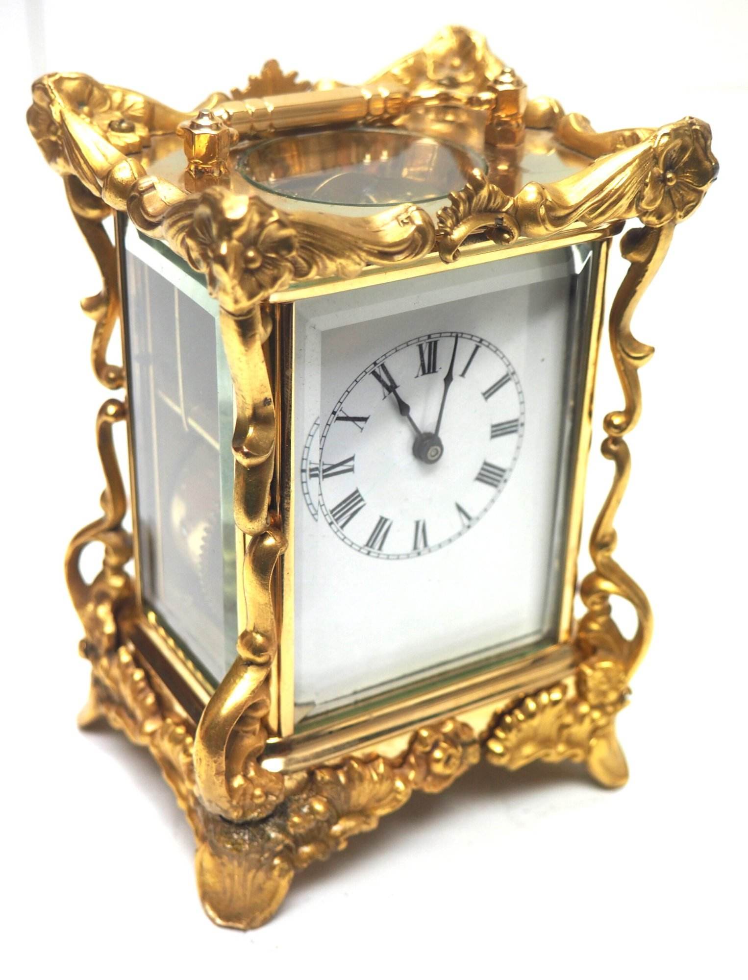 Extremely Rare 8-Day Striking Carriage Repeat Feature Waterbury Clock Co C1880 - Image 13