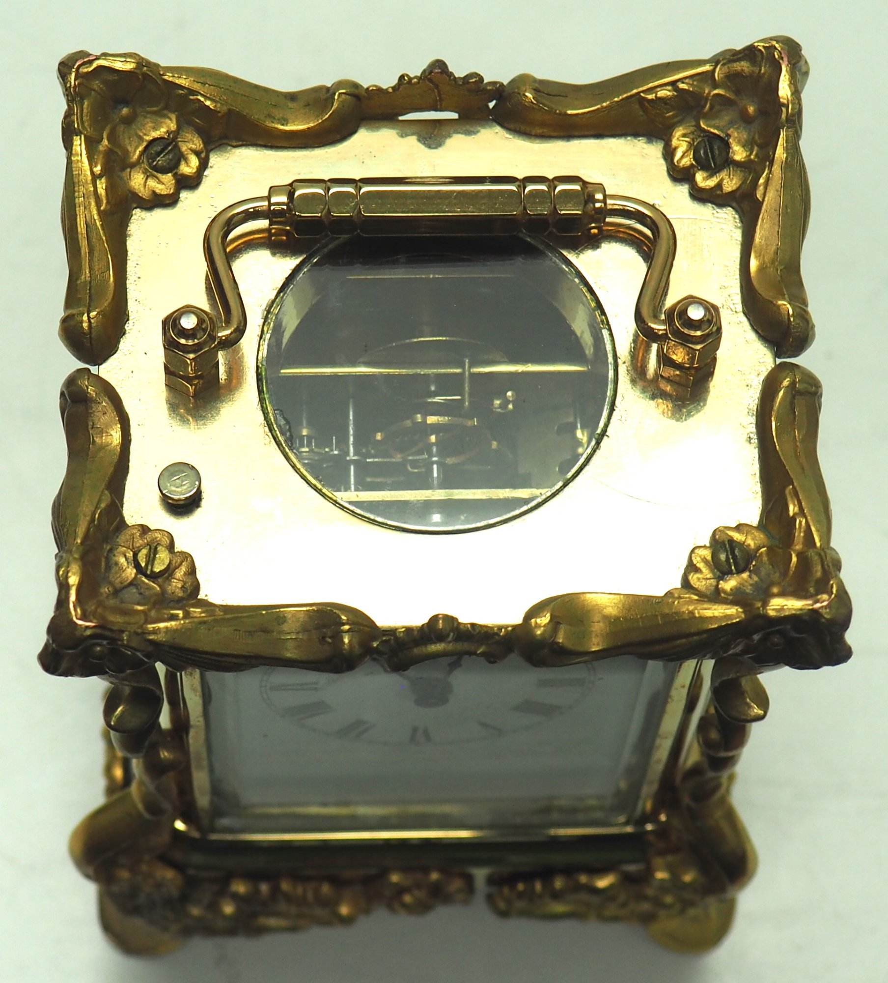 Extremely Rare 8-Day Striking Carriage Repeat Feature Waterbury Clock Co C1880 - Image 12