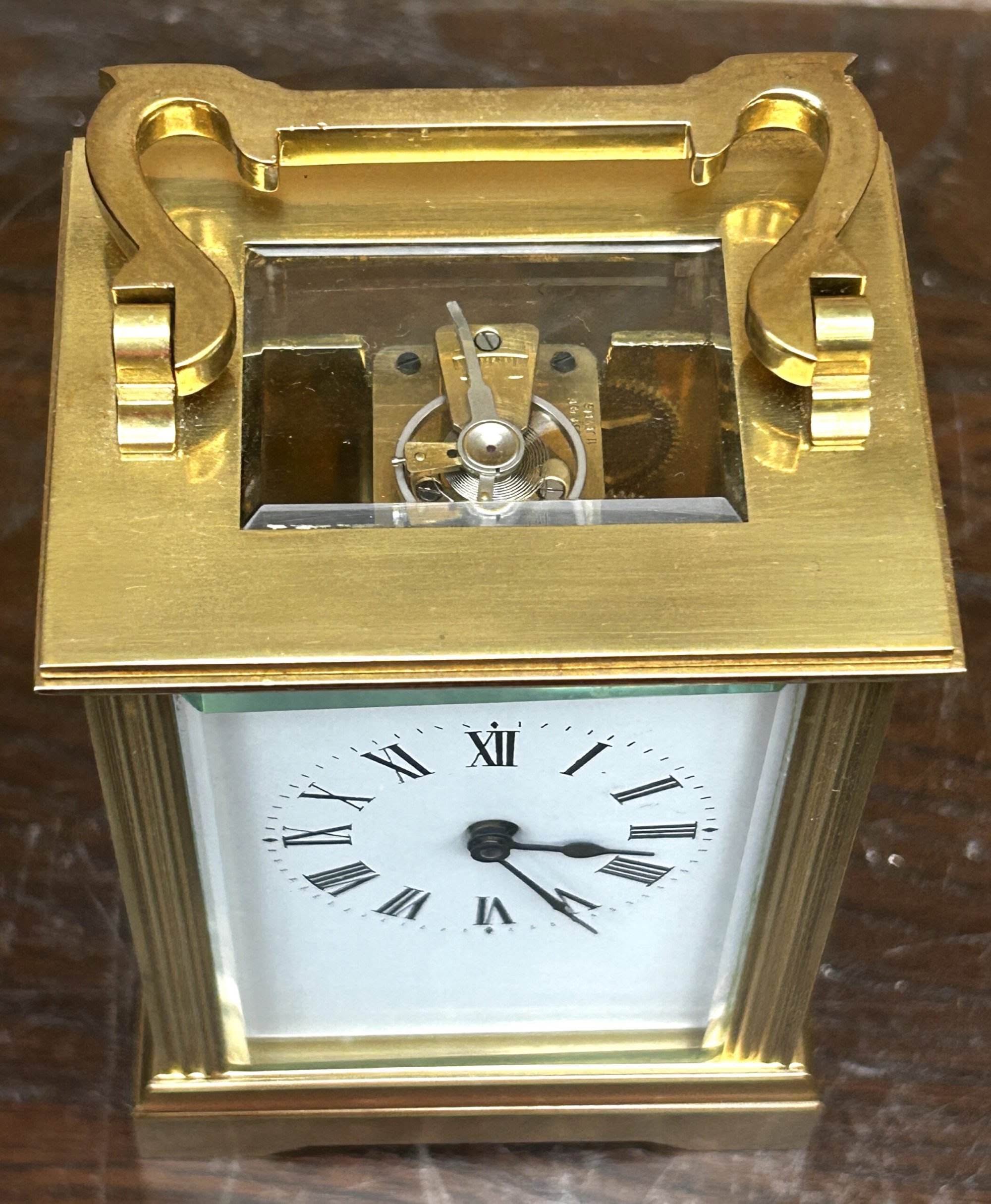 Charming Antique French Carriage Clock