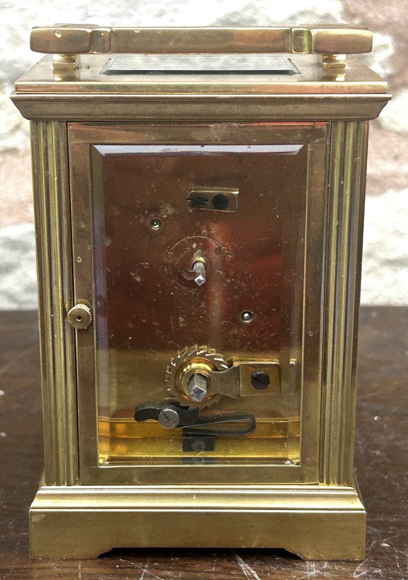 Charming Antique French Carriage Clock - Image 2