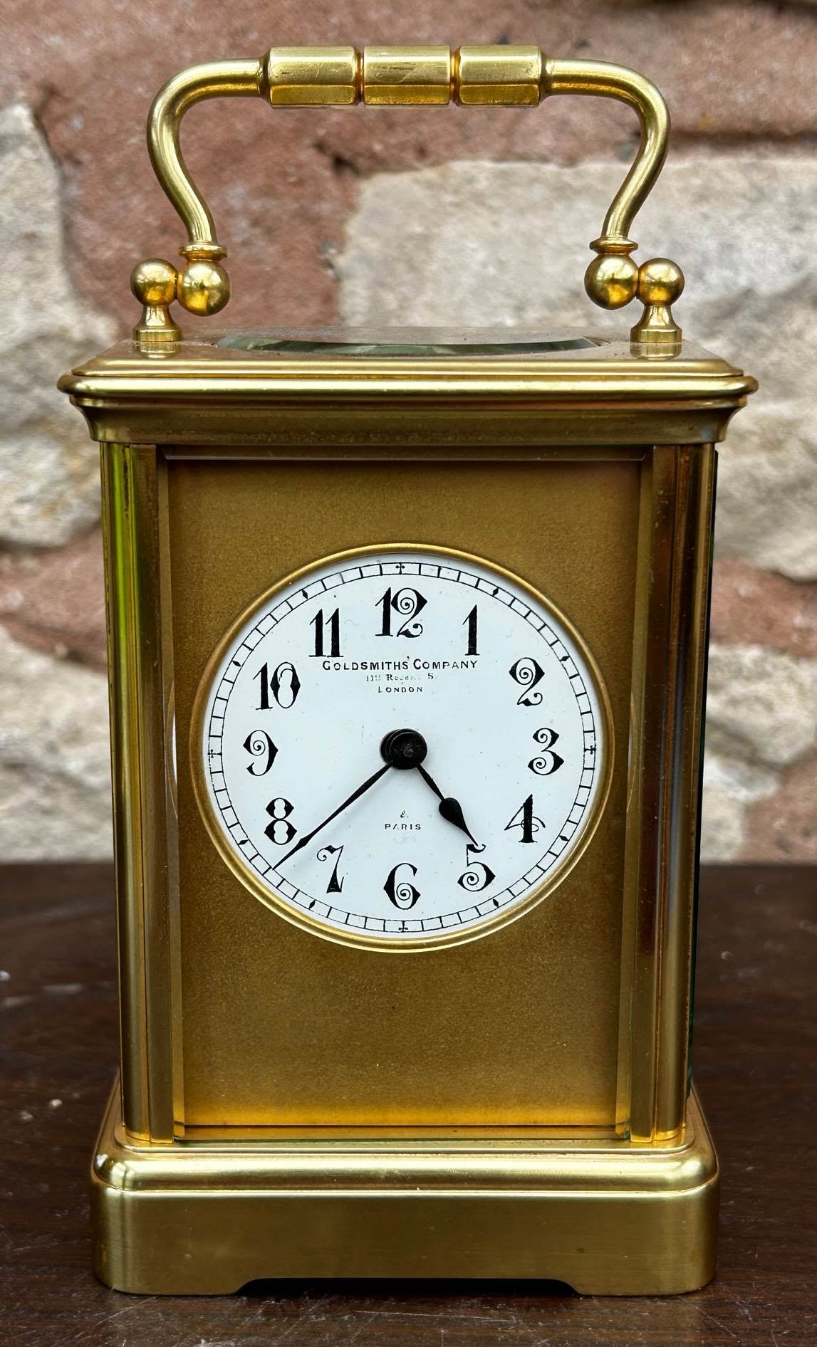 Large Antique Striking Carriage clock – Goldsmiths Company