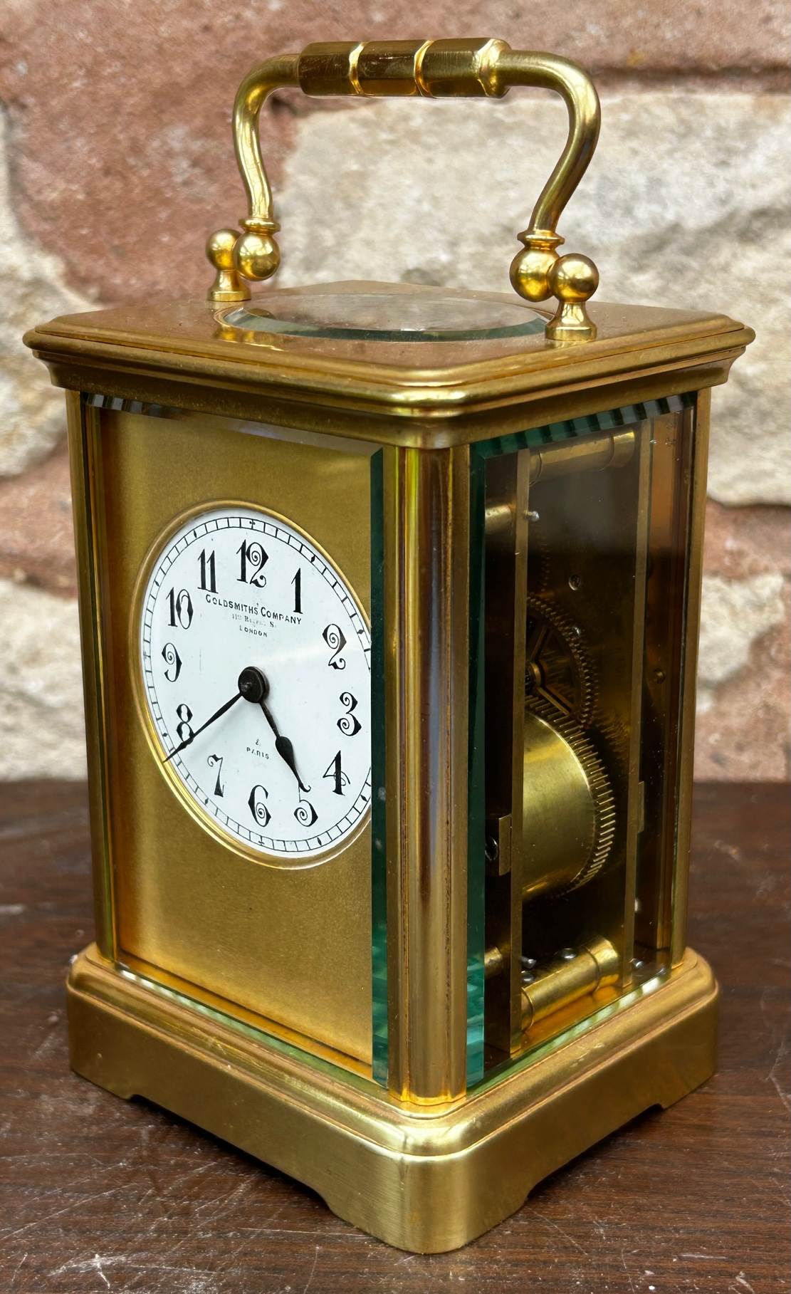 Large Antique Striking Carriage clock – Goldsmiths Company