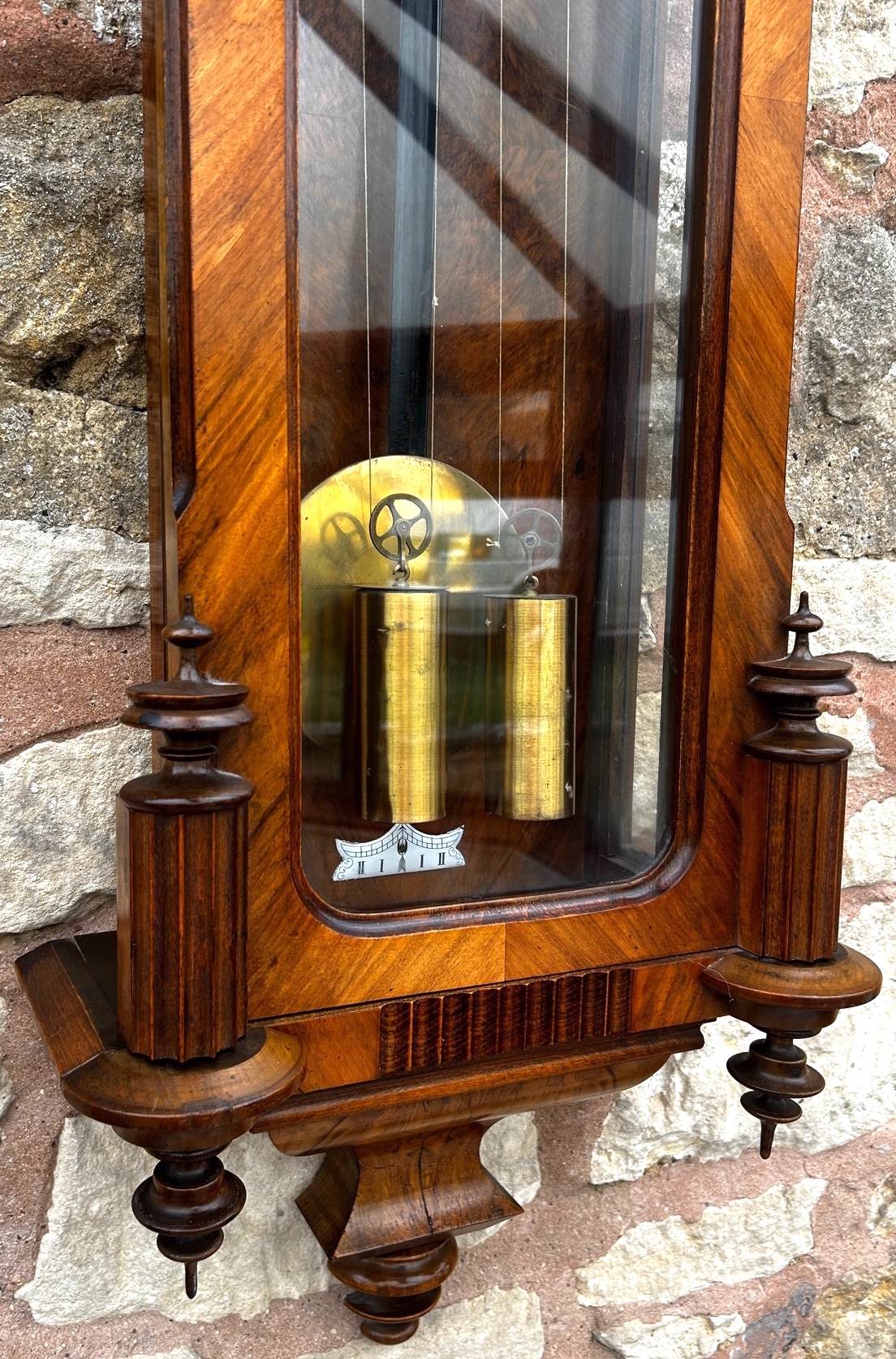 Antique Kingwood Gustav Becker Wall Clock