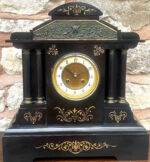 Slate & Marble 8-Day Mantel Clock
