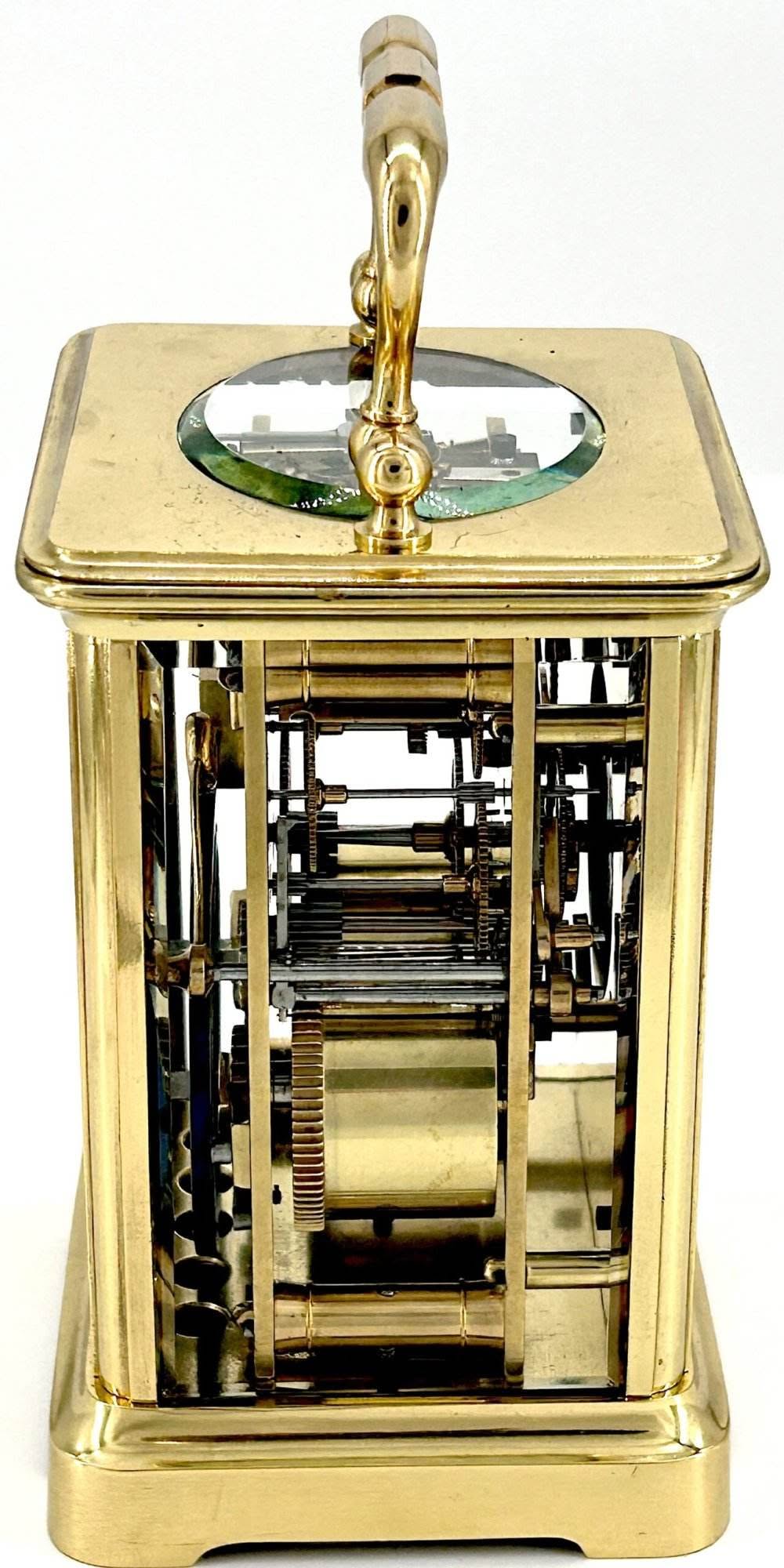 Amazing Quality Masked Dial Carriage Clock Antique French 8-Day Carriage Clock C1880