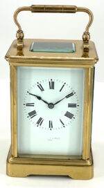 Victorian Gong Striking Carriage Clock