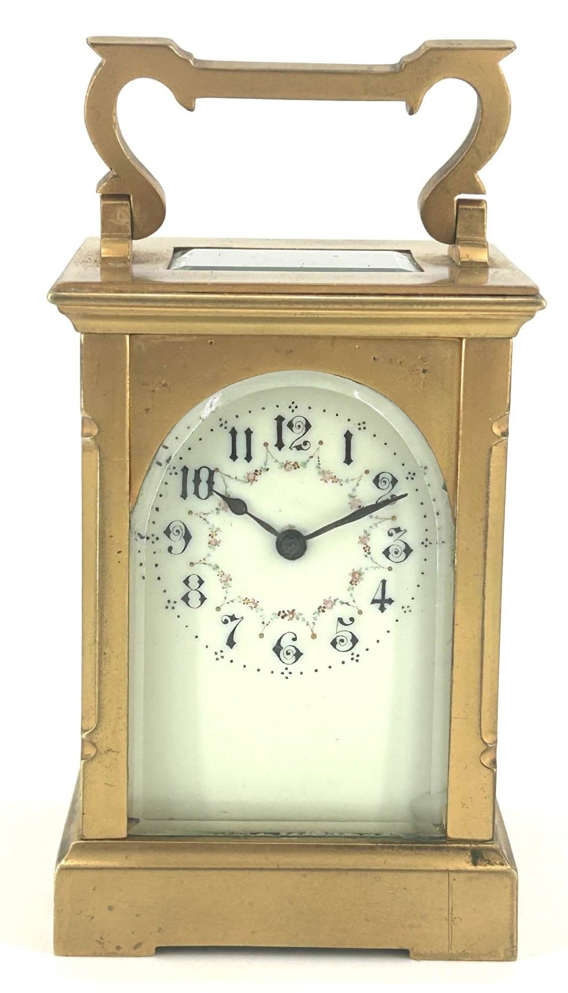 Victorian Gothic French 8-Day Carriage Clock C1895