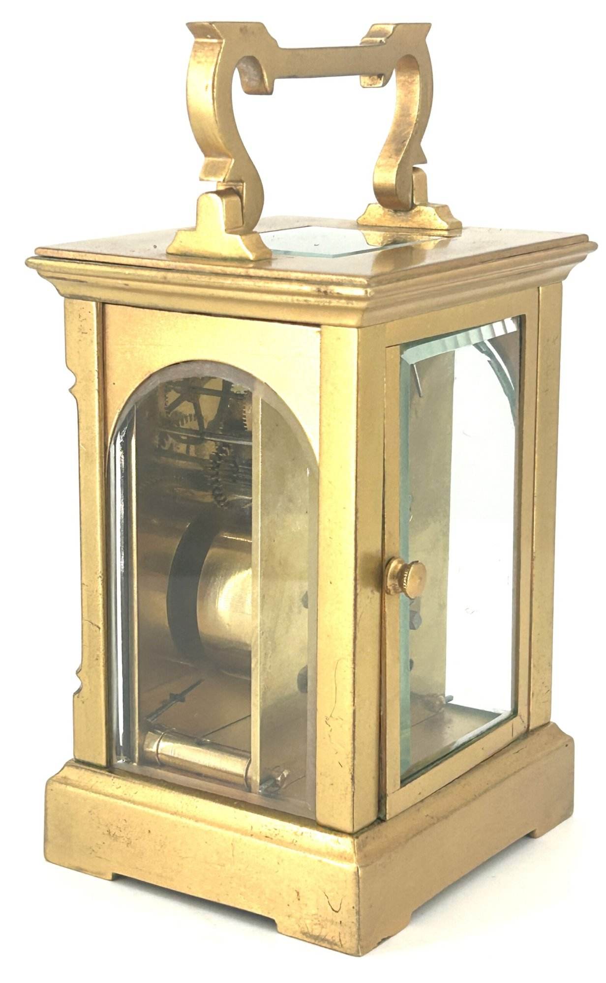 Victorian Gothic French 8-Day Carriage Clock C1895