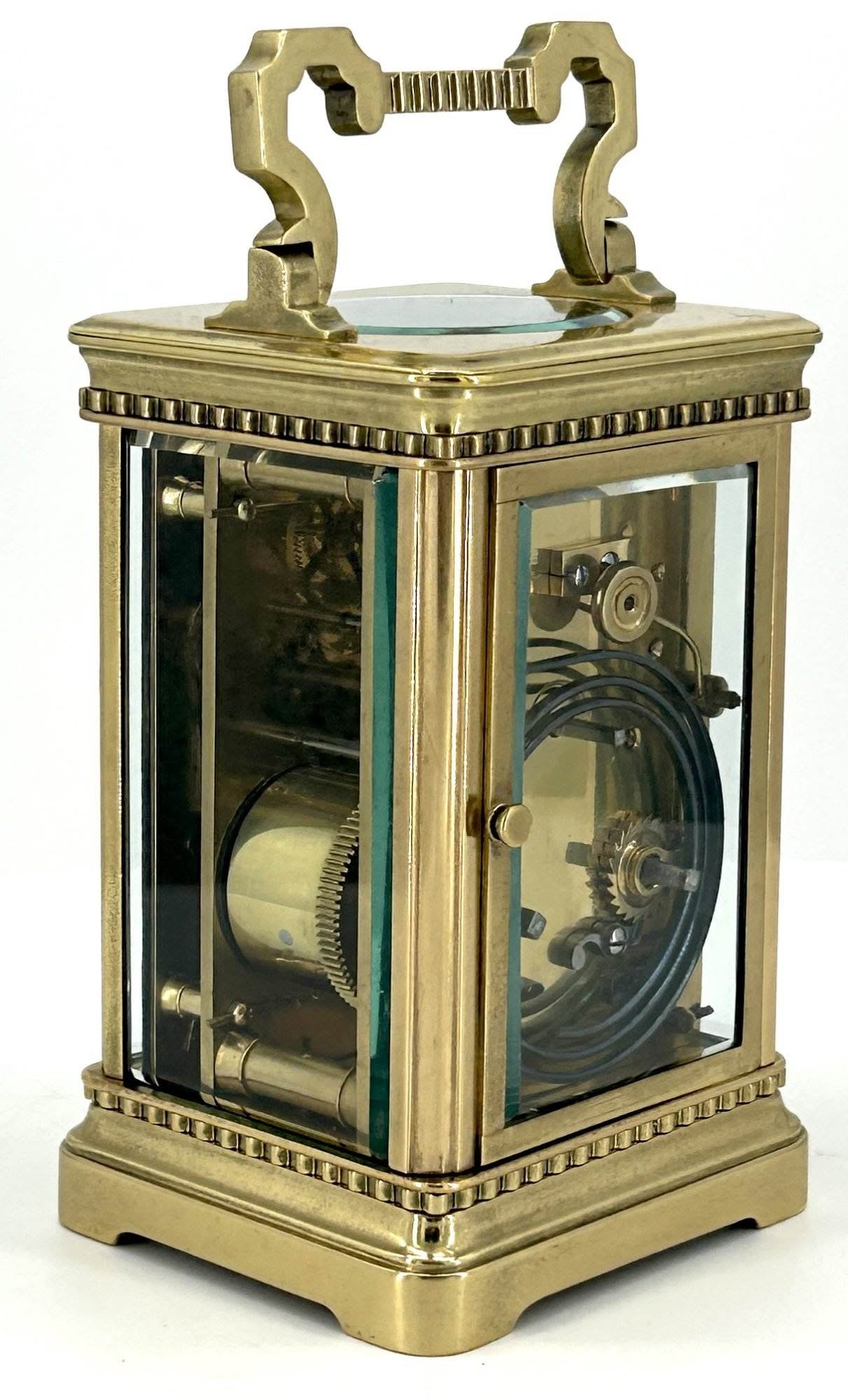 Fabulous Victorian Antique Carriage Clock – gong Striking French 8-Day