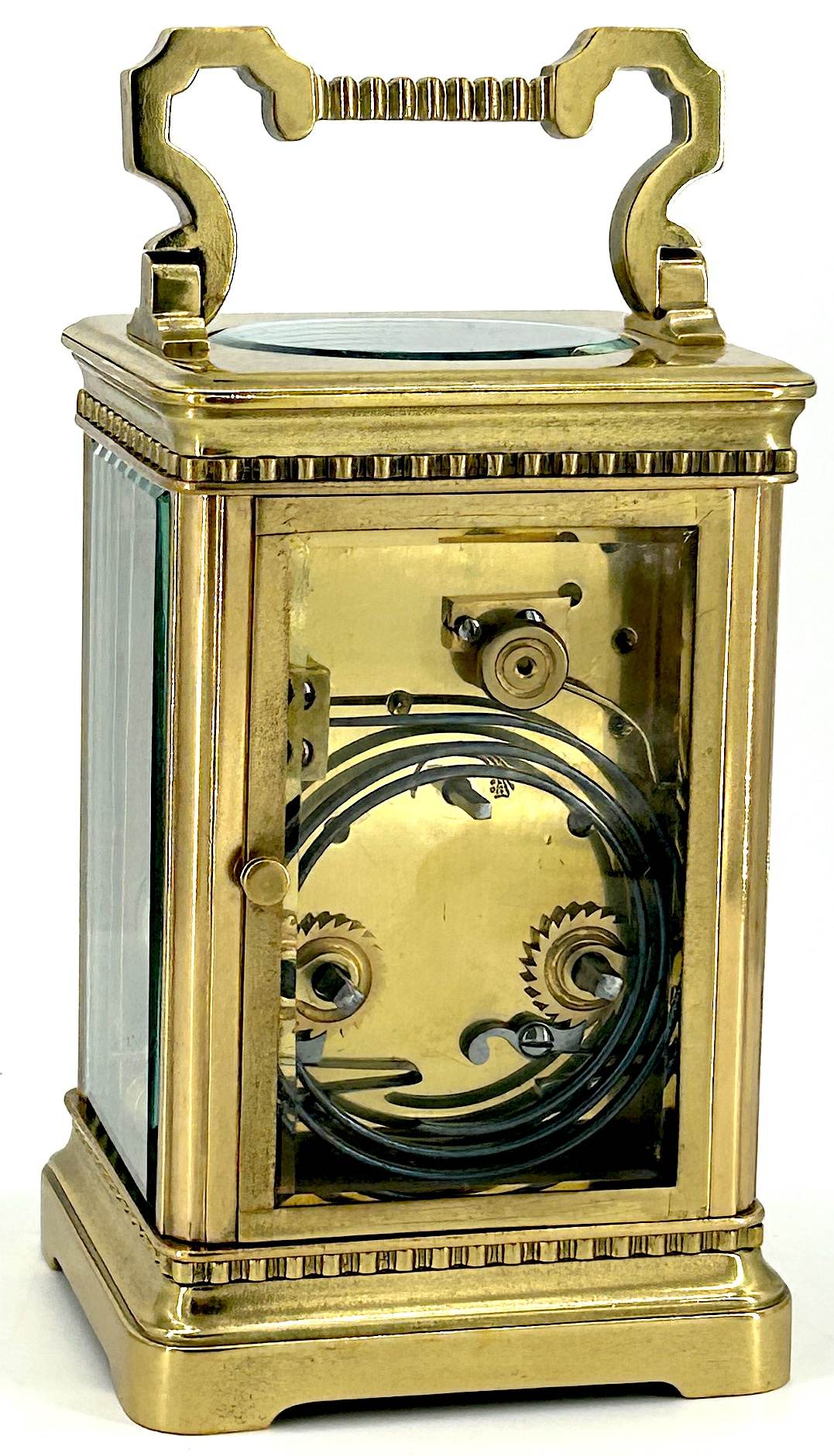 Fabulous Victorian Antique Carriage Clock – gong Striking French 8-Day