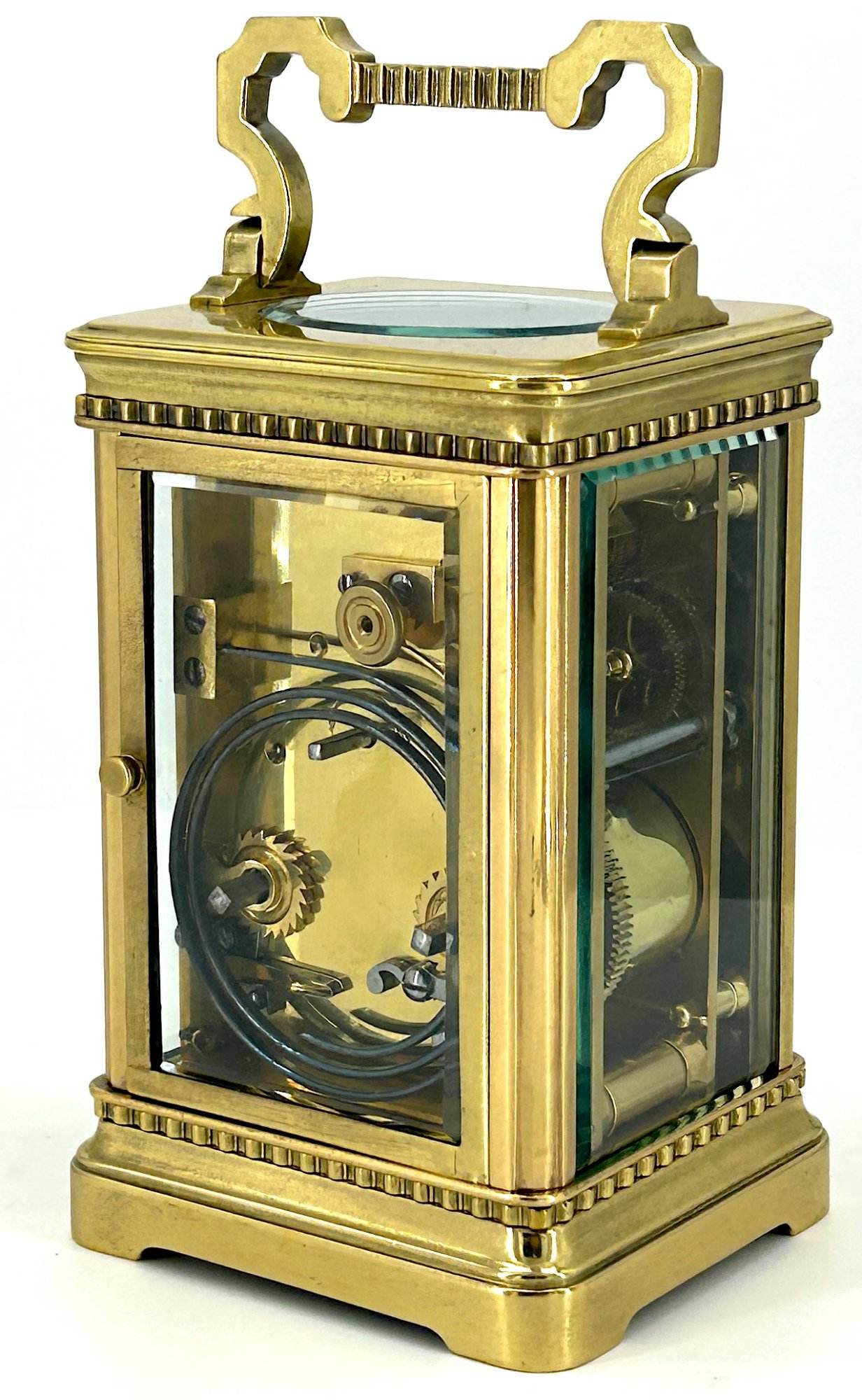 Fabulous Victorian Antique Carriage Clock – gong Striking French 8-Day
