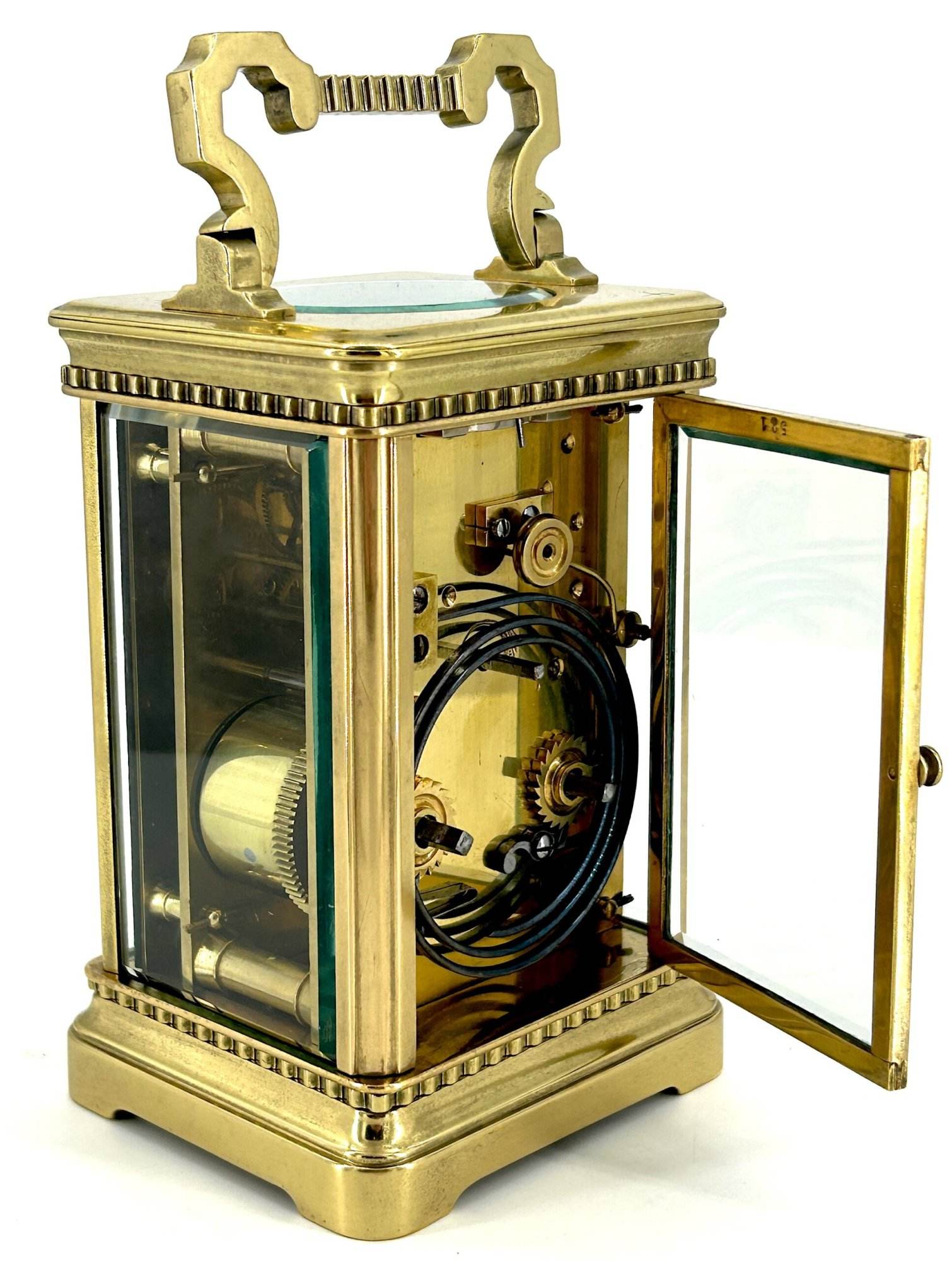 Fabulous Victorian Antique Carriage Clock – gong Striking French 8-Day