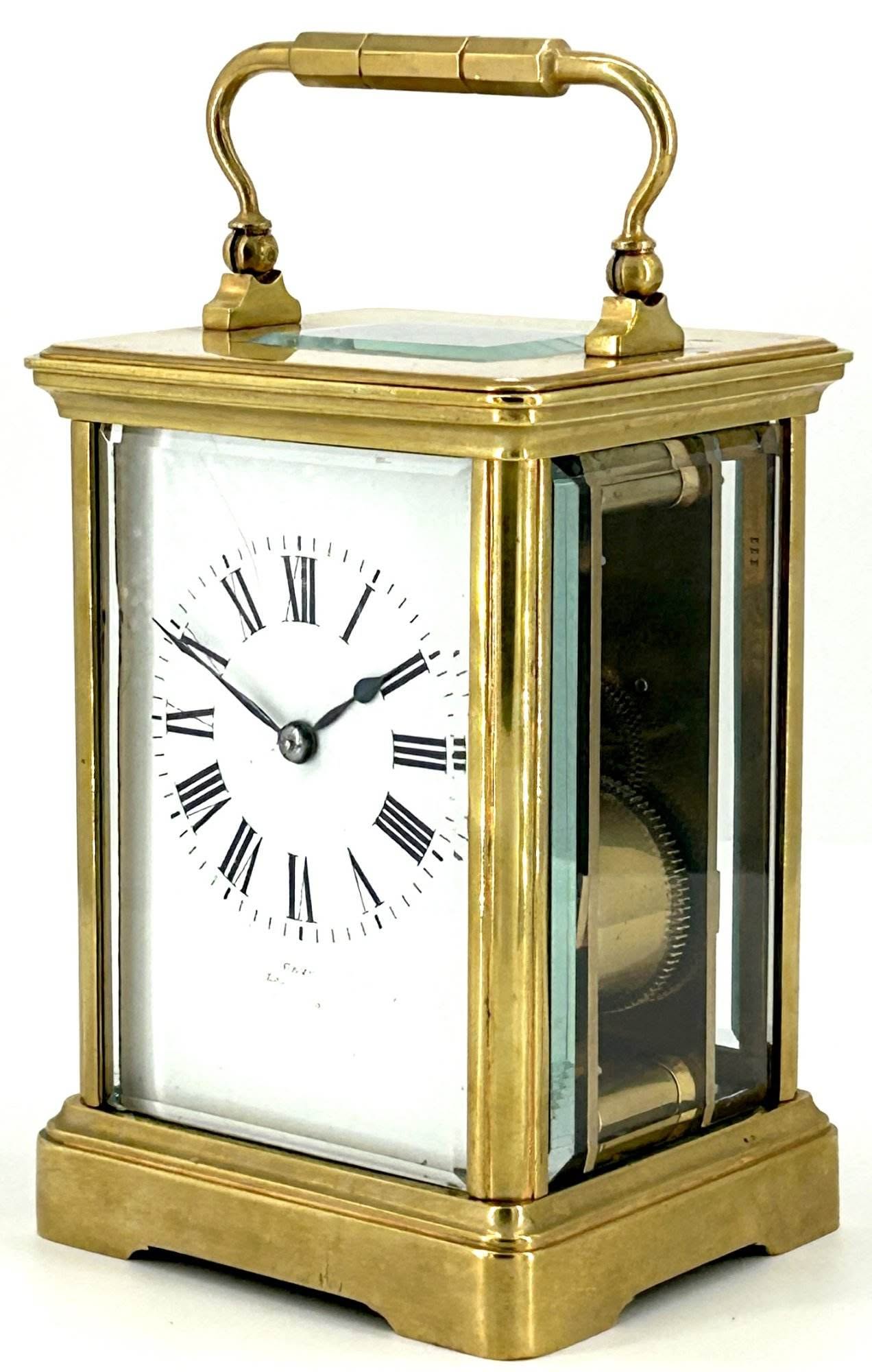 Wonderful Large Victorian Striking Carriage Clock